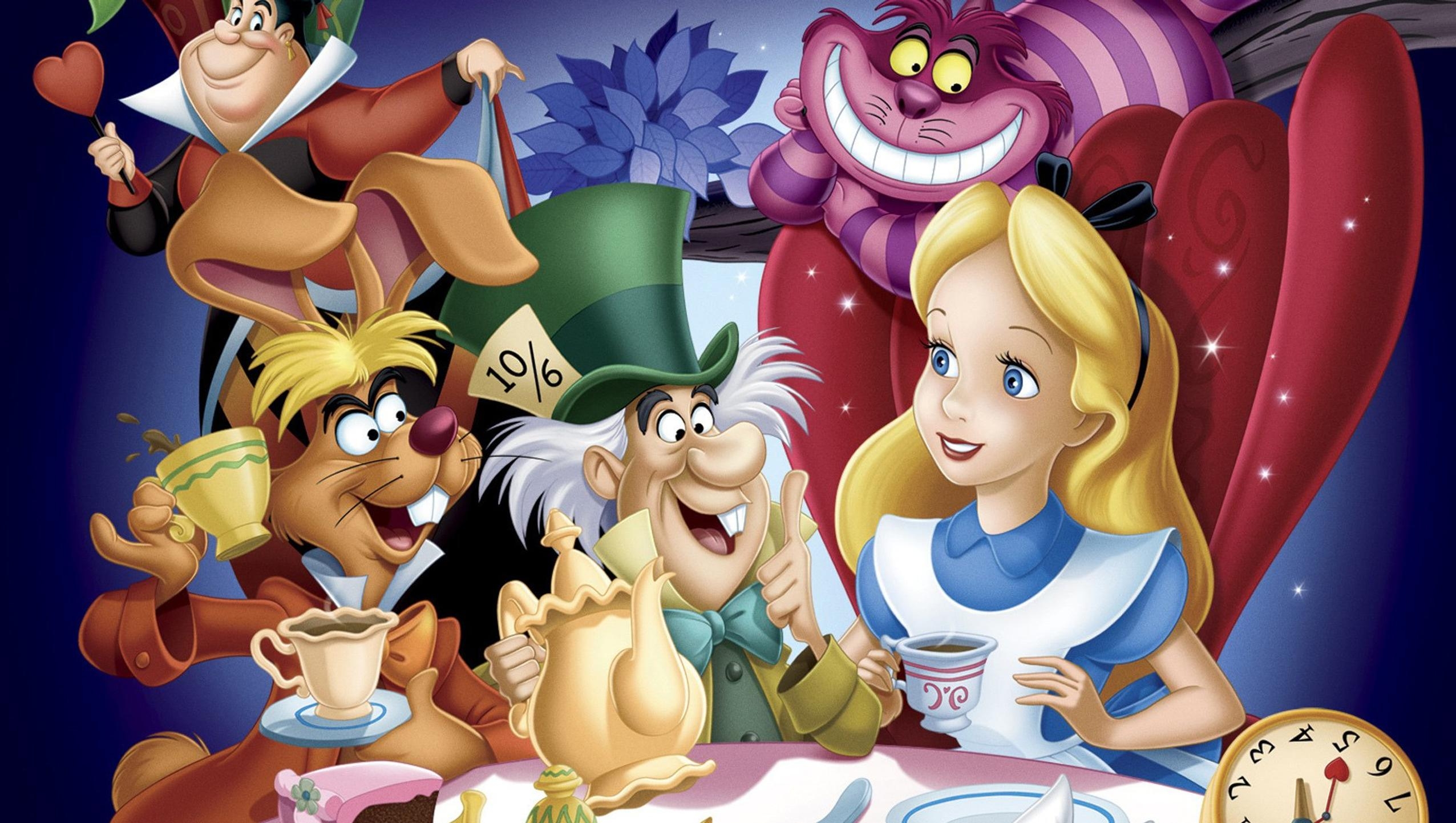 2560x1450 Alice in Wonderland Cartoon Wallpaper Free Alice in Wonderland Cartoon Background, Desktop