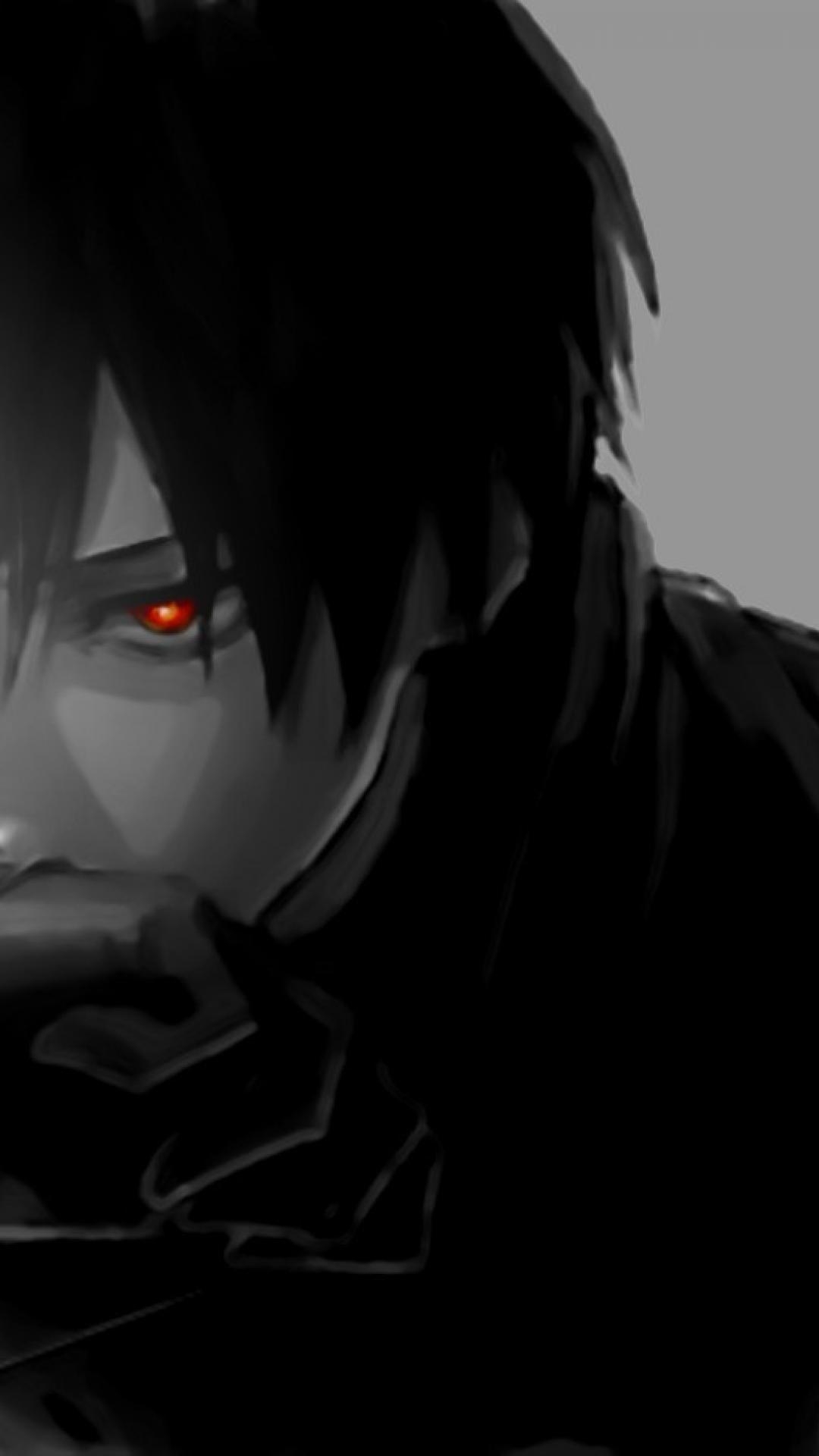 1080x1920 Dark Red Anime Boys Wallpaper Free Dark Red Anime Boys, Phone