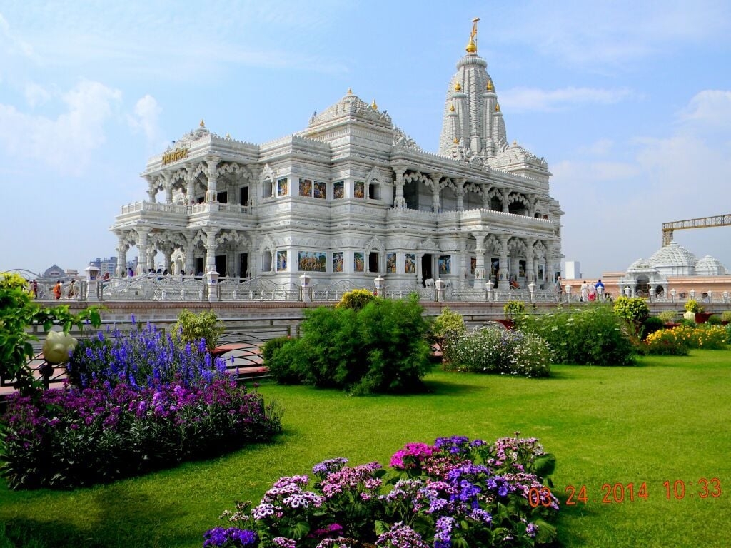 1030x770 Prem Mandir, Vrindavan, Desktop