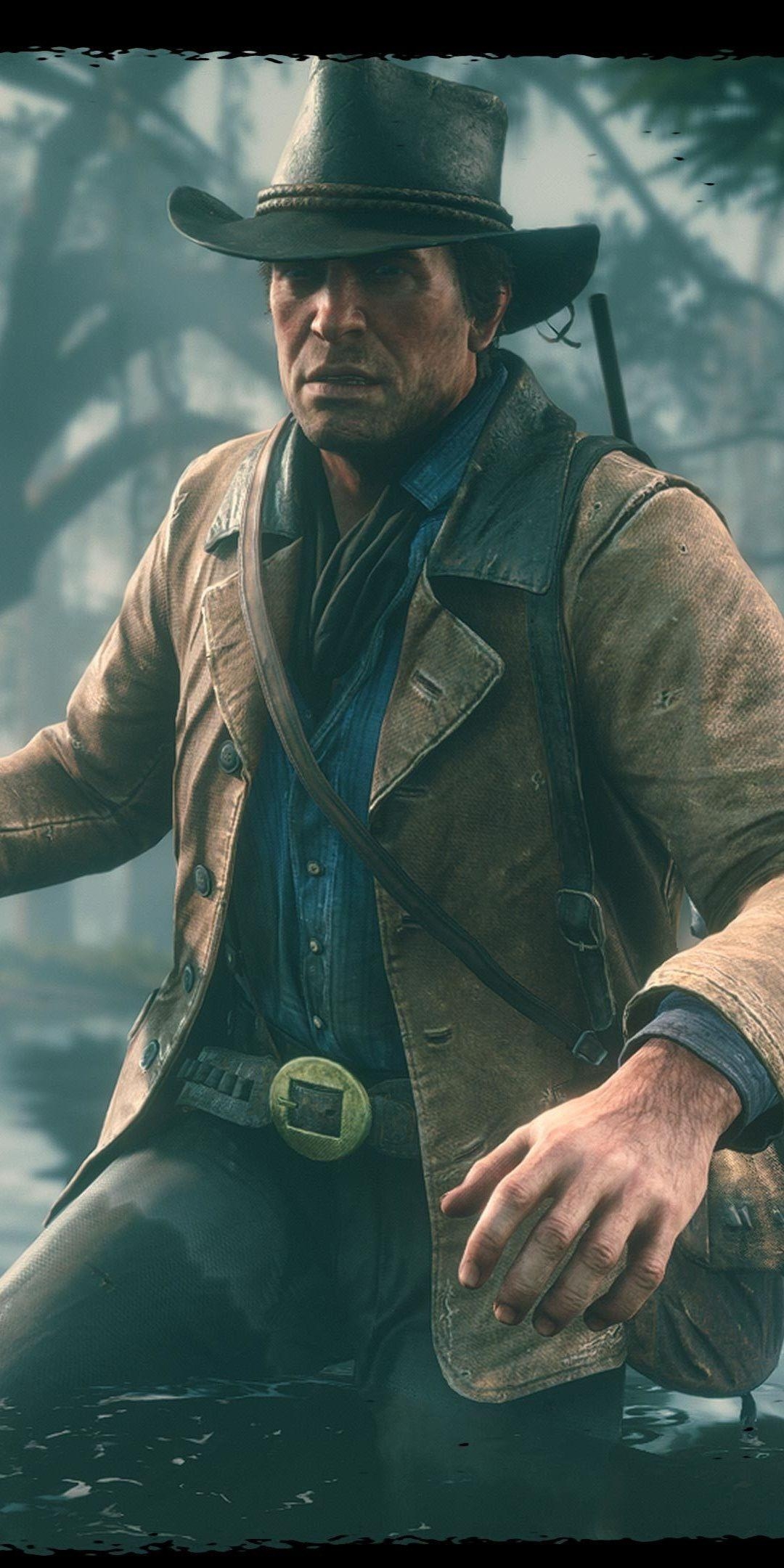 1080x2160 Arthur Morgan, Phone