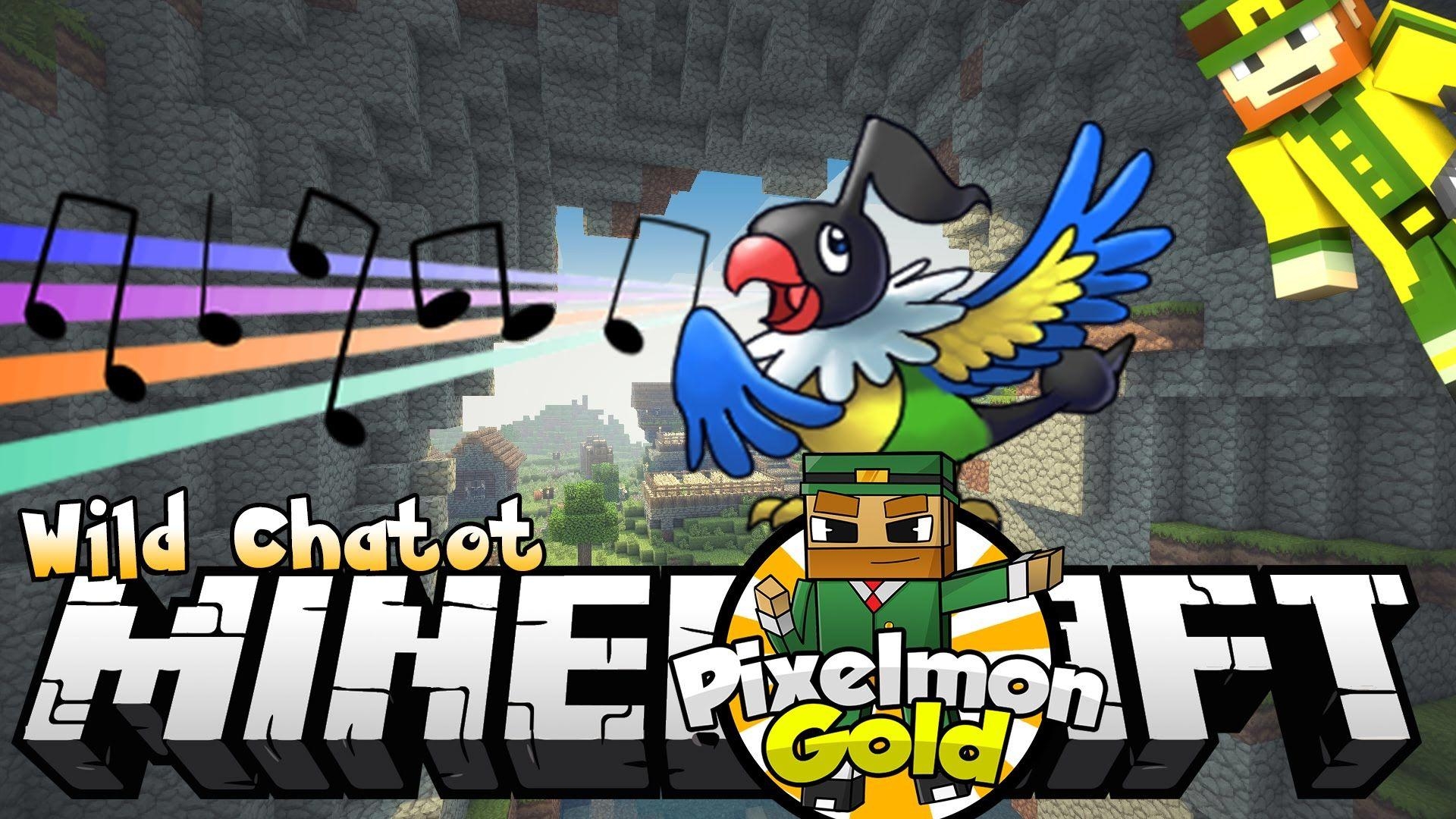 1920x1080 Minecraft Pixelmon Gold 'Wild Chatot', Desktop