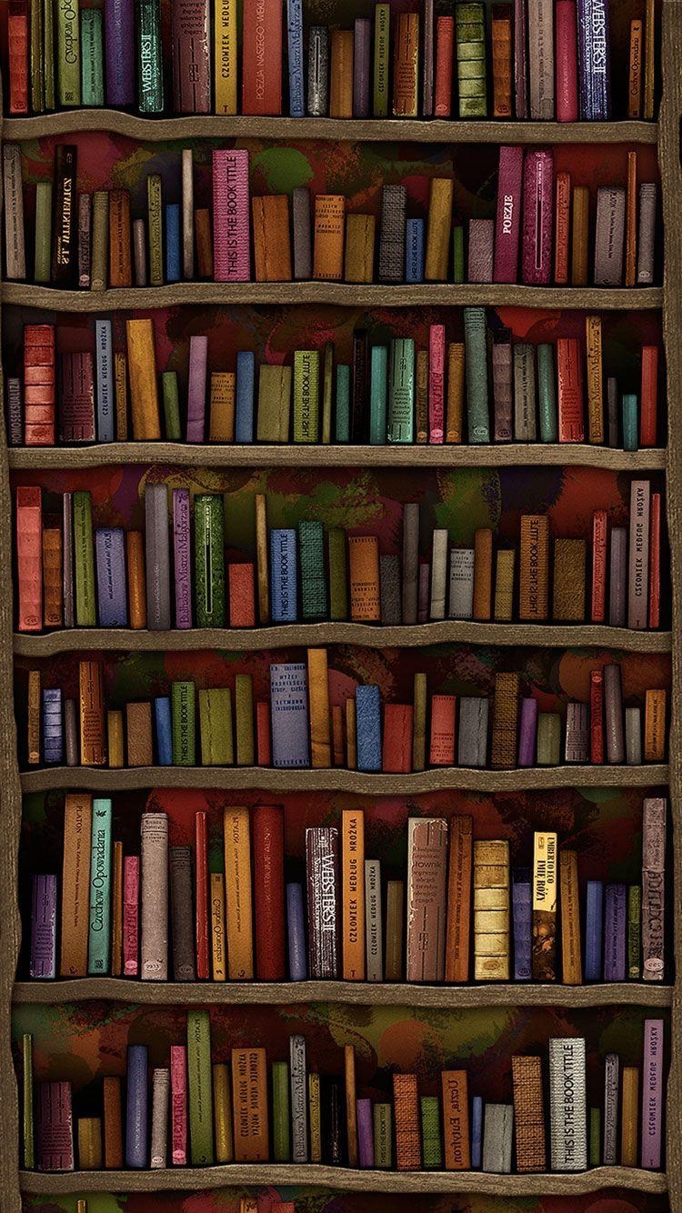 750x1340 Books iPhone Wallpaper Free Books iPhone Background, Phone