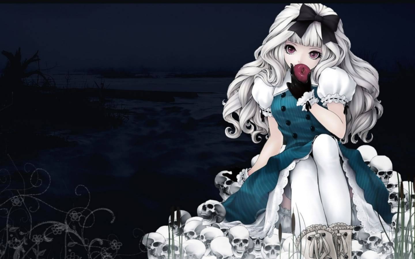 1440x900 Gothic Mysterious Anime Wallpaper Android Application, Desktop