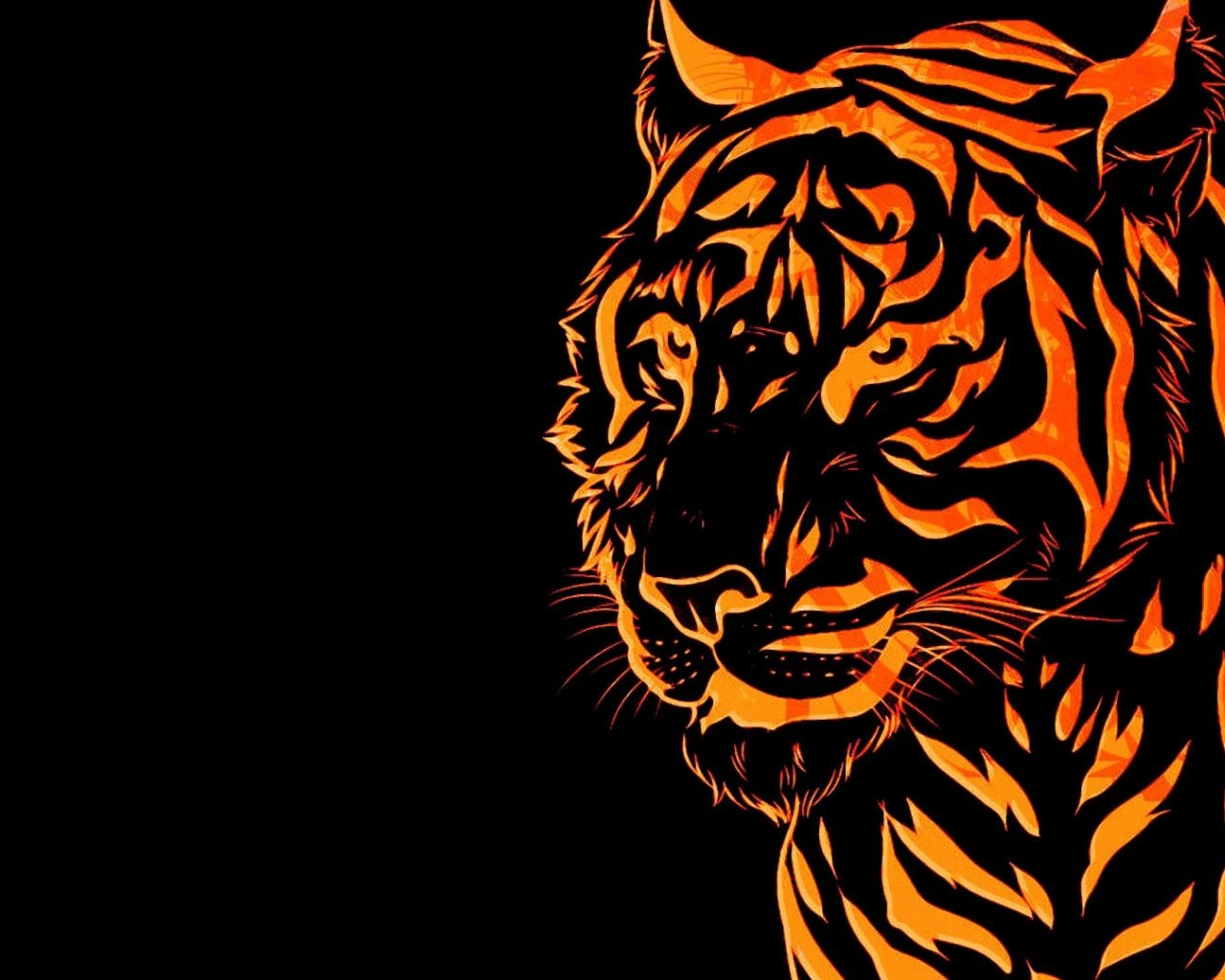 1280x1030 Free download Neon Tiger Wallpaper - [1920x1080] for your Desktop, Mobile & Tablet. Explore HD Tiger Background. HD Tiger Wallpaper, Desktop