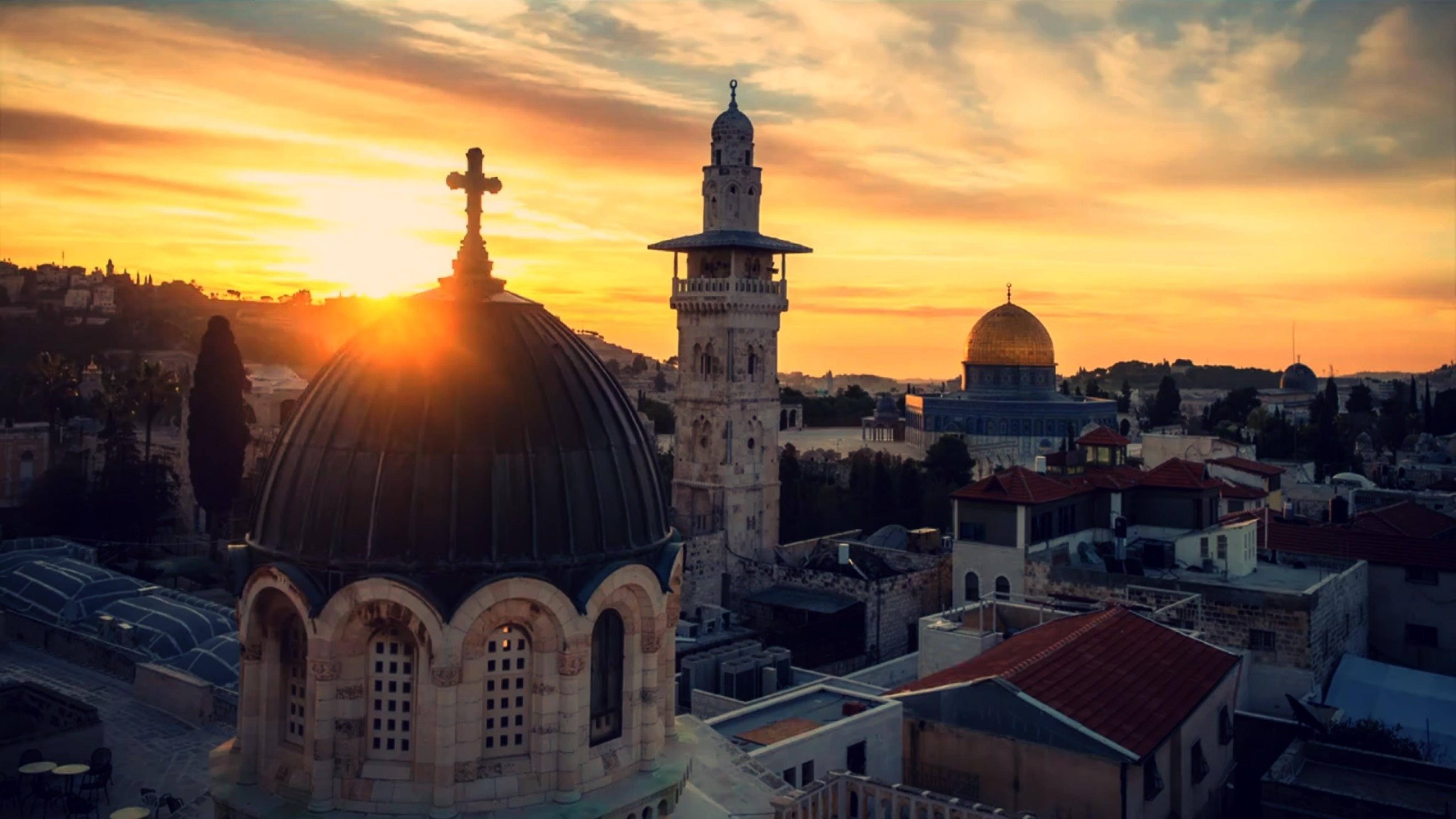 4100x2310 Jerusalem iMac 5 4K Wallpaper Download, Desktop