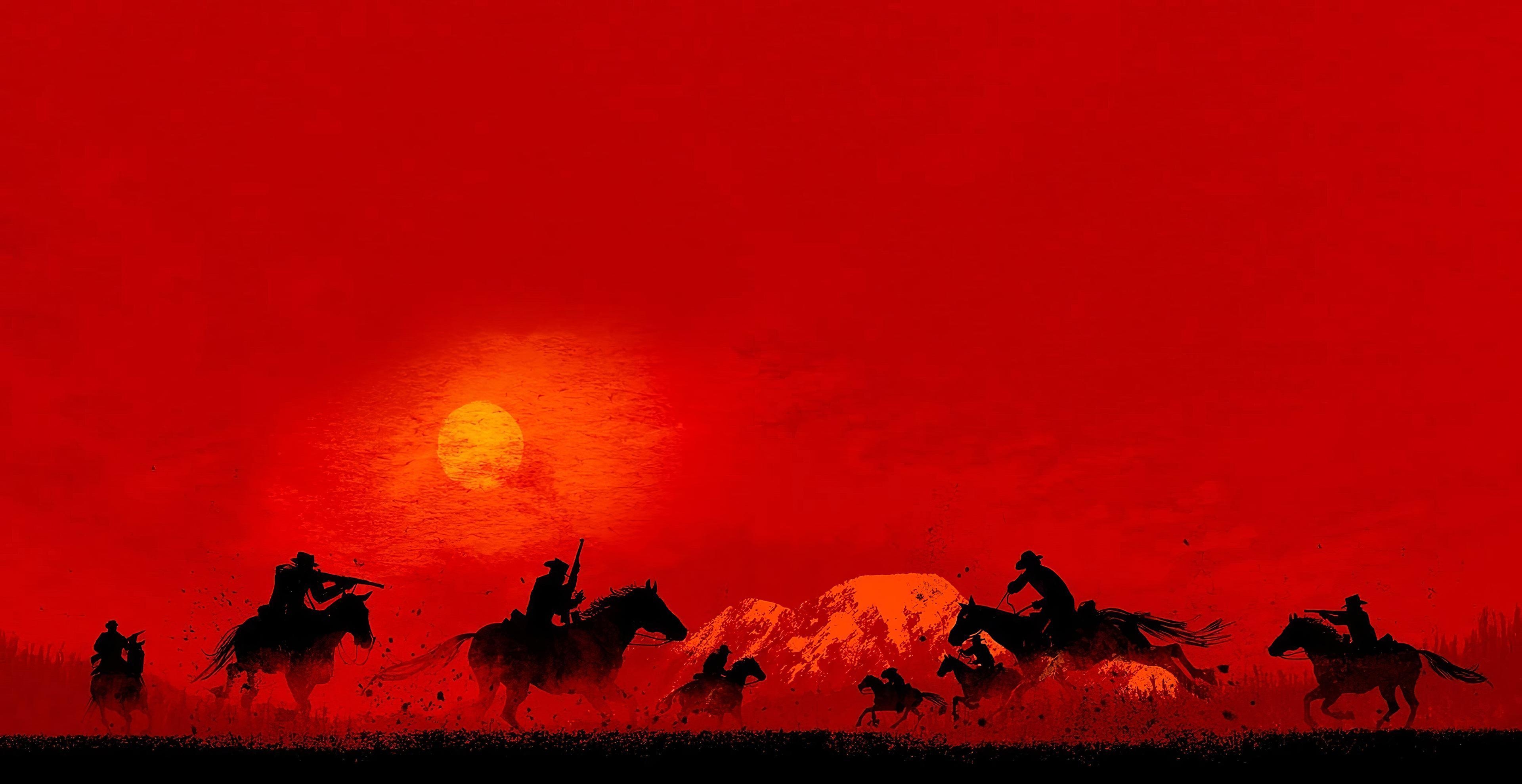 3840x1980 Red Dead Redemption 2 Game 2019 Wallpaper, HD Games 4K Wallpaper, Desktop