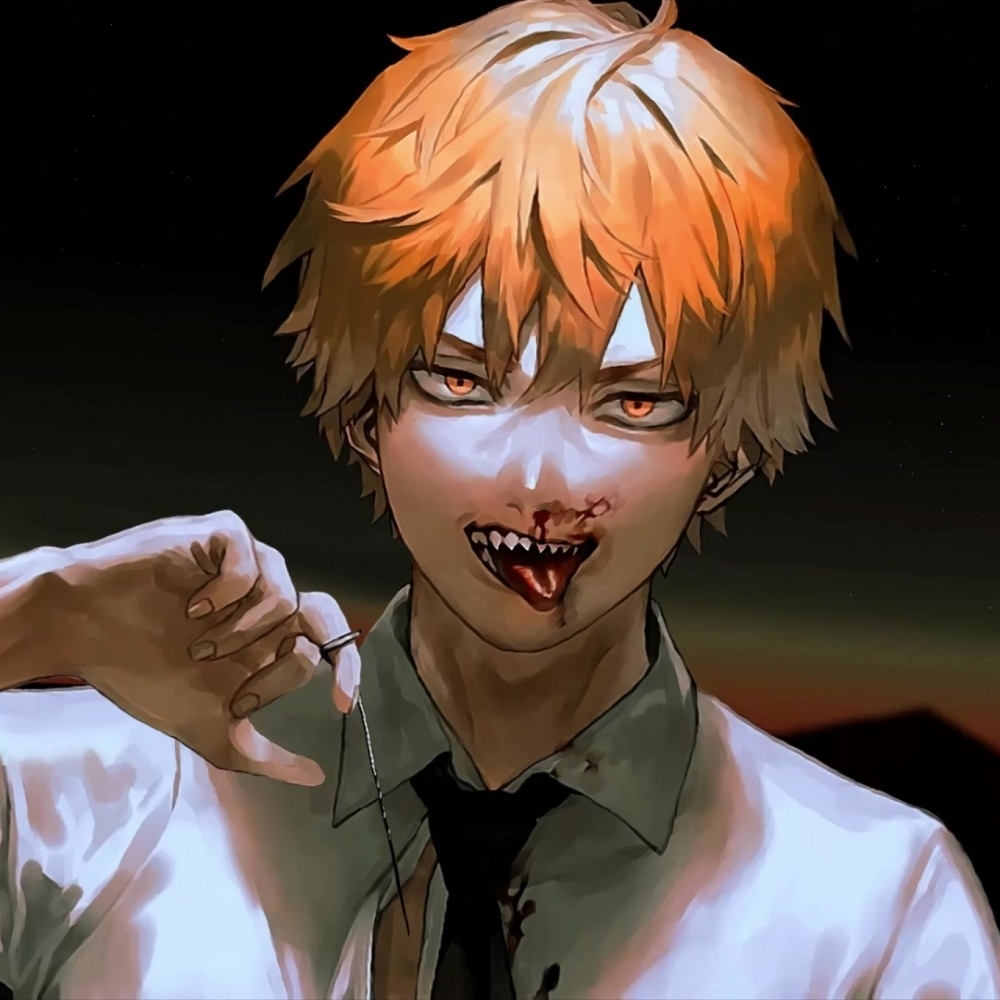 1000x1000 Chainsaw Man Denji Pfp, Phone