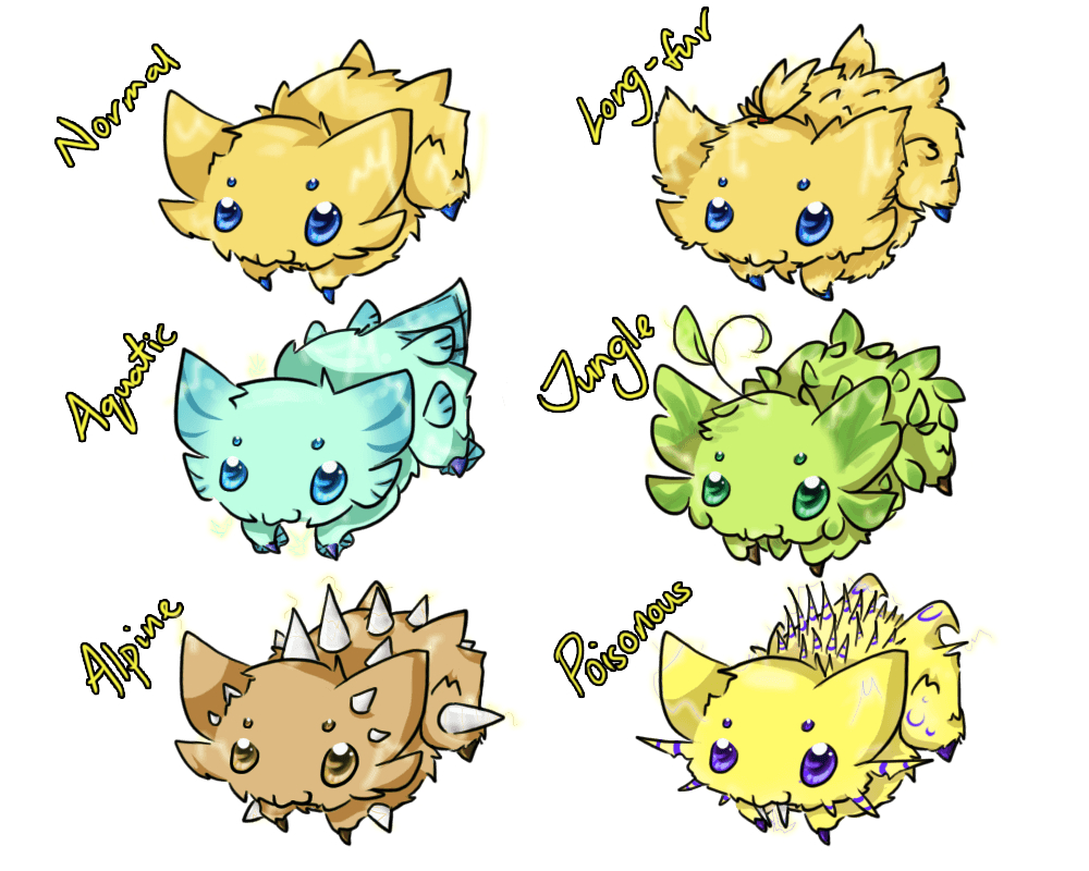 1000x800 Joltik Squad, Desktop