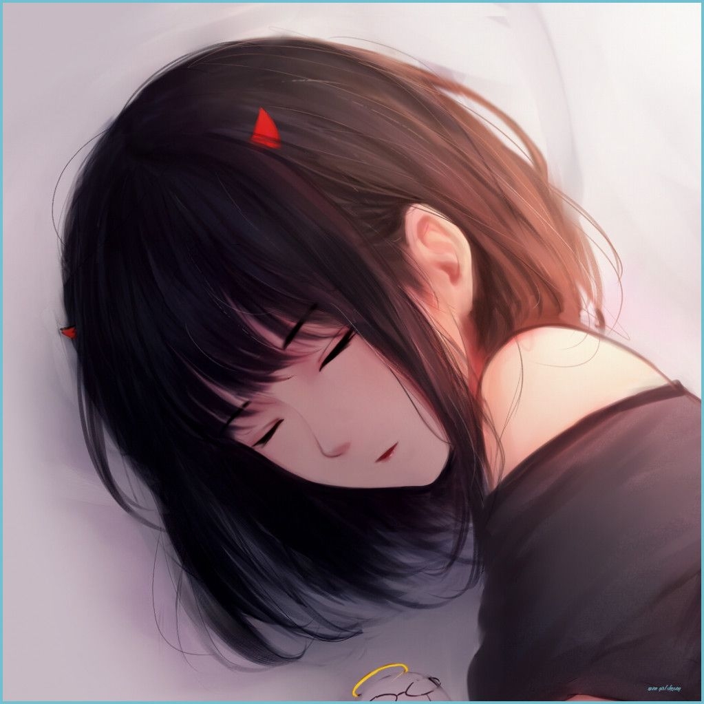 1030x1030 Steam Workshop::Sleeping Anime Girl girl sleeping, Phone