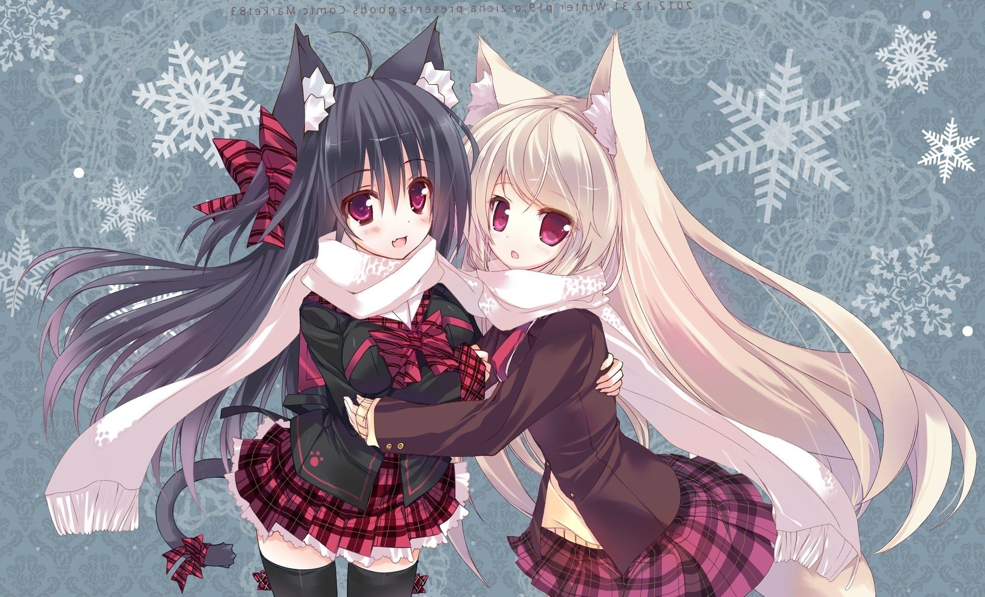 1980x1200 Cat Ears Kawaii Anime Cat Girl.novocom.top, Desktop