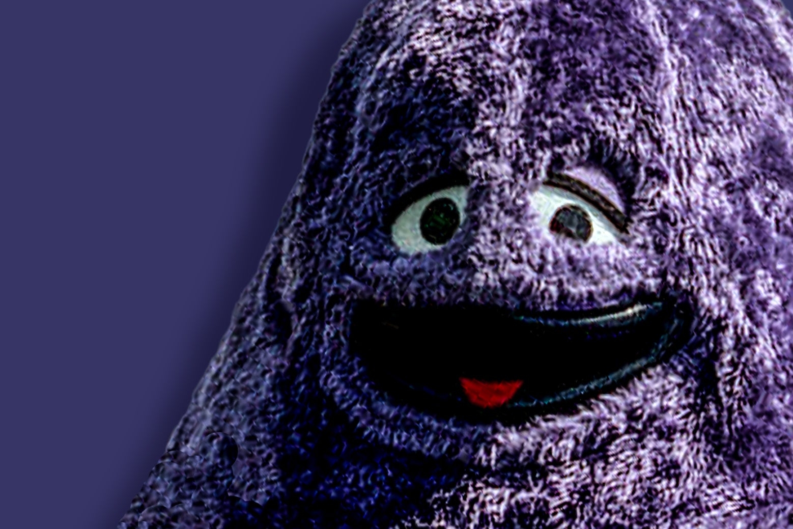 1560x1040 Grimace shake explained: why the internet believes a purple monster is killing them with a milkshake, Desktop