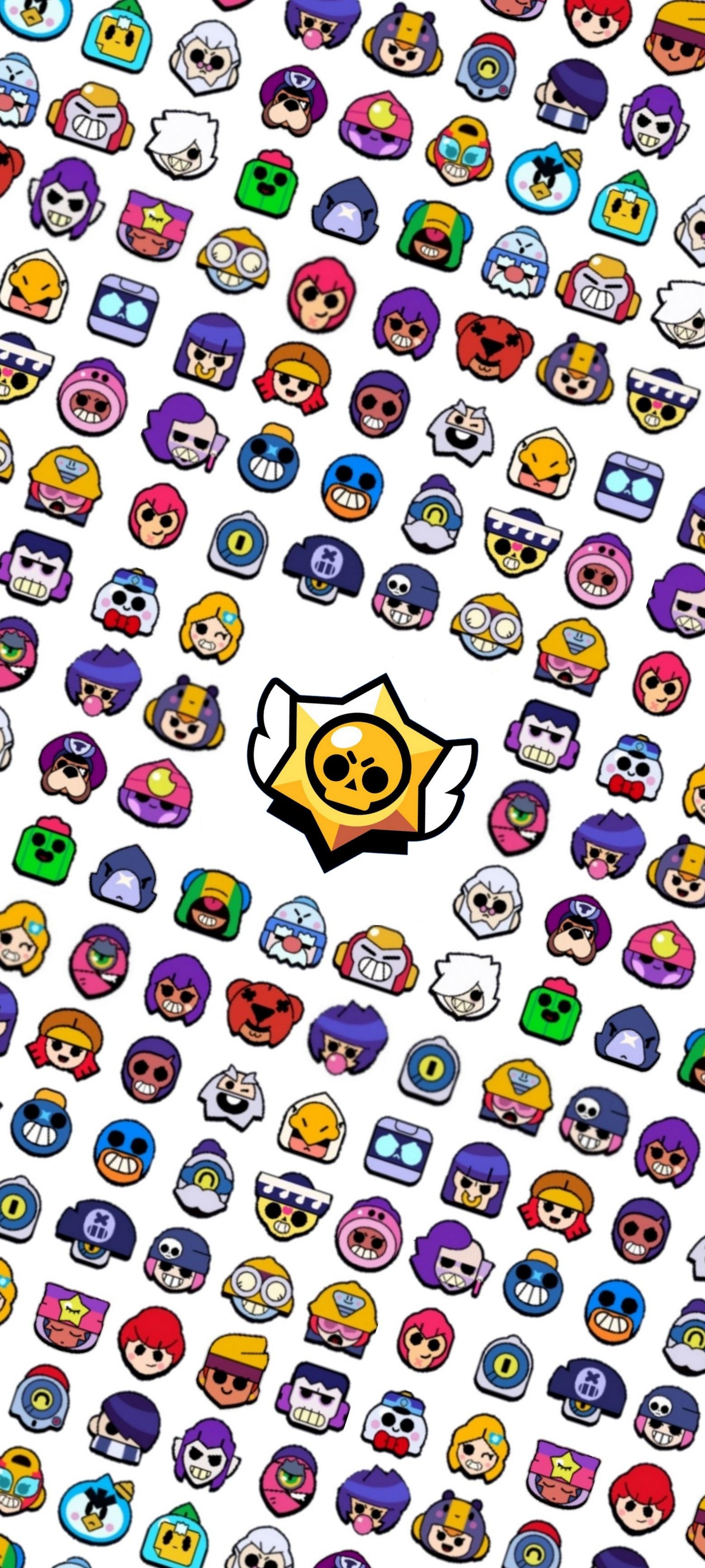 1560x3470 I made a Brawl Stars wallpaper! (Designed for 20:9 devices), Phone