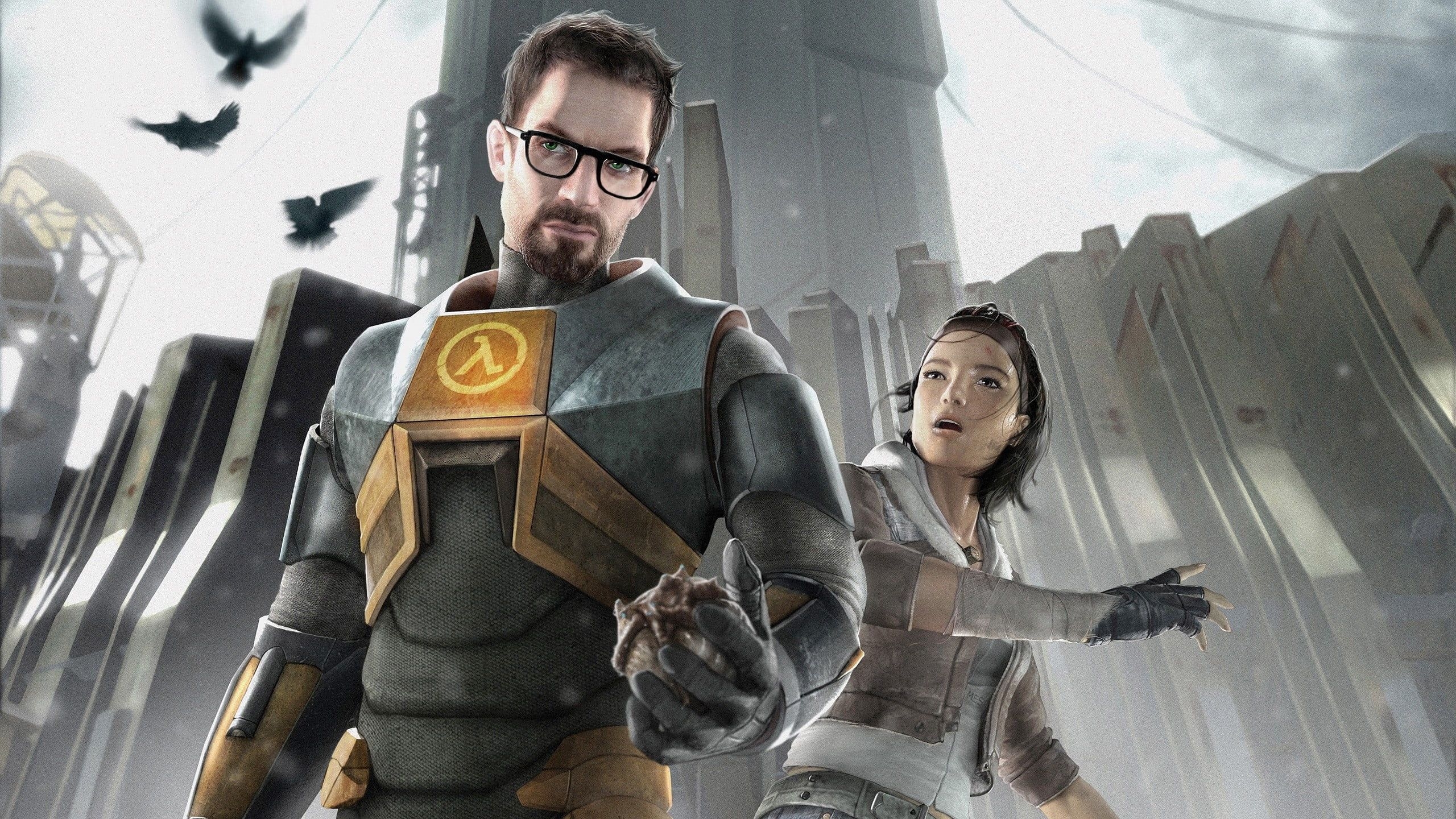 2560x1440 CS:Half Life Digital Wallpaper, Half Life, Gordon Freeman, Alyx, Desktop