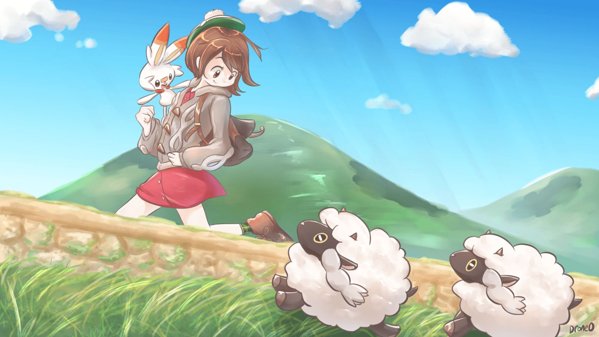 1920x1080 Woolooémon Sword & Shield Anime Image Board, Desktop
