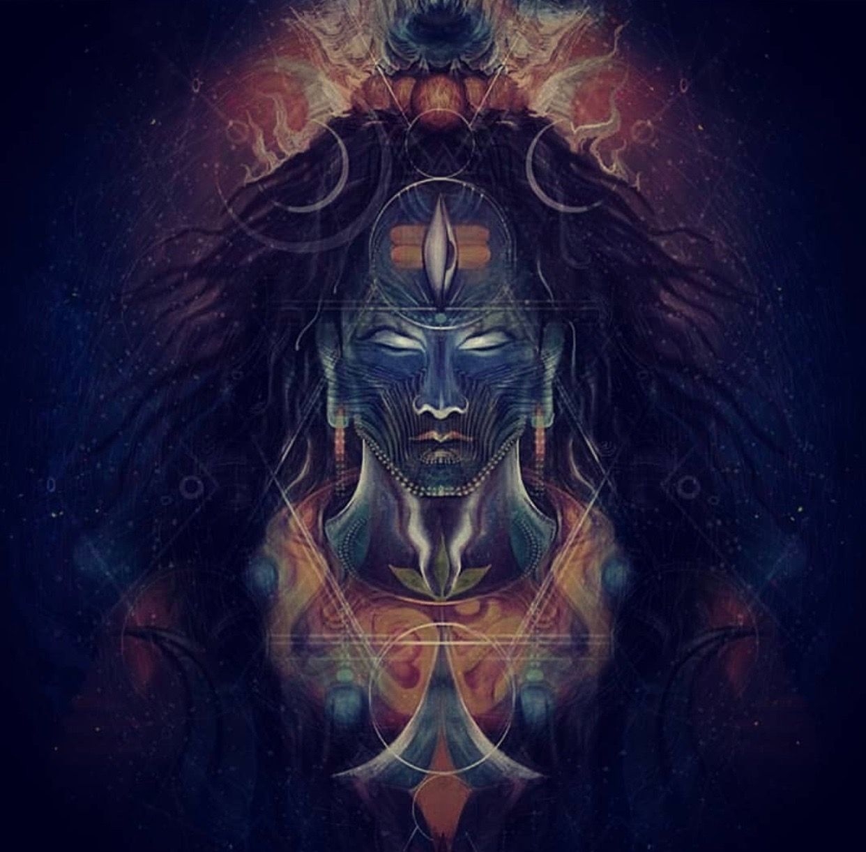 1250x1230 Har Har Mahadev. Shiva tandav, Rudra shiva, Lord shiva painting, Desktop