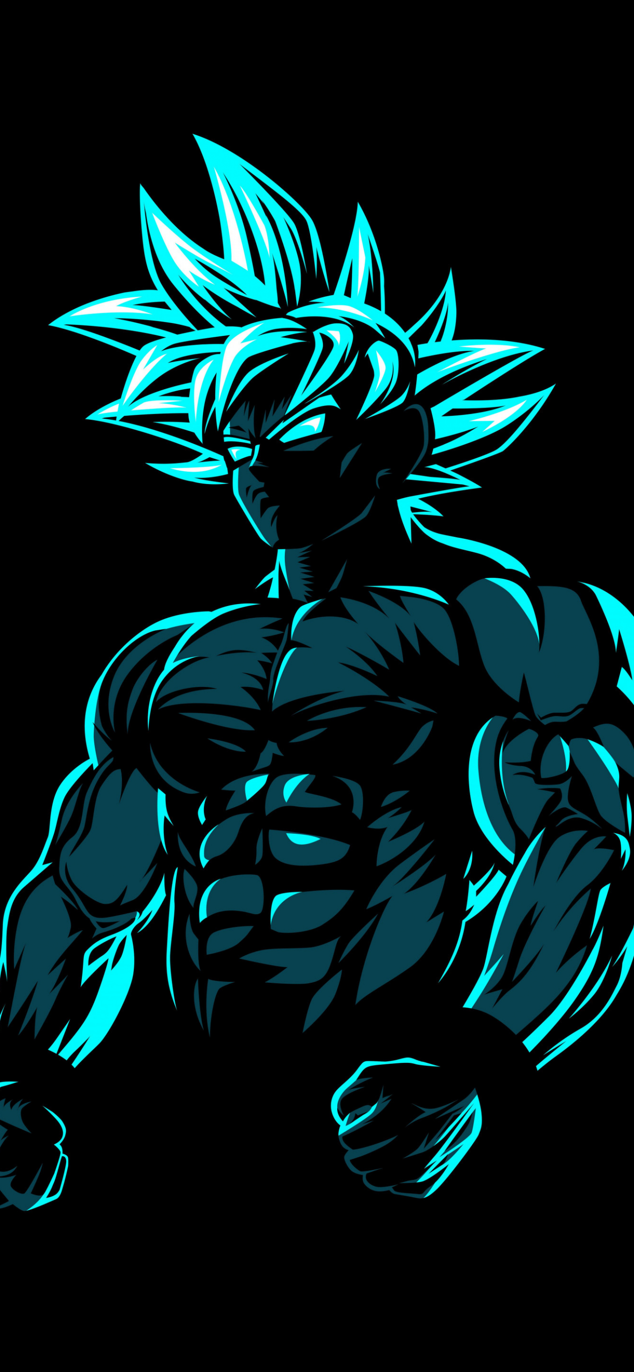 1290x2780 Goku Wallpaper 4K, Beast Mode, AMOLED, Phone