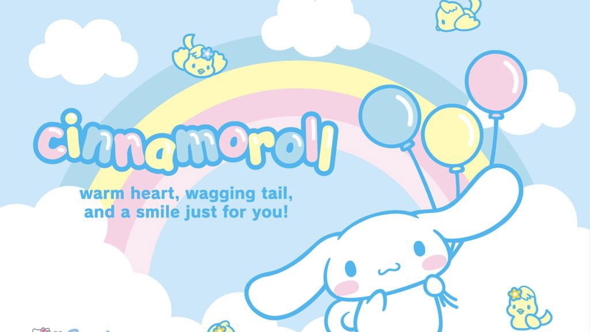 2050x1160 Wallpaper Cinnamoroll Rainbow • Wallpaper For You, Desktop