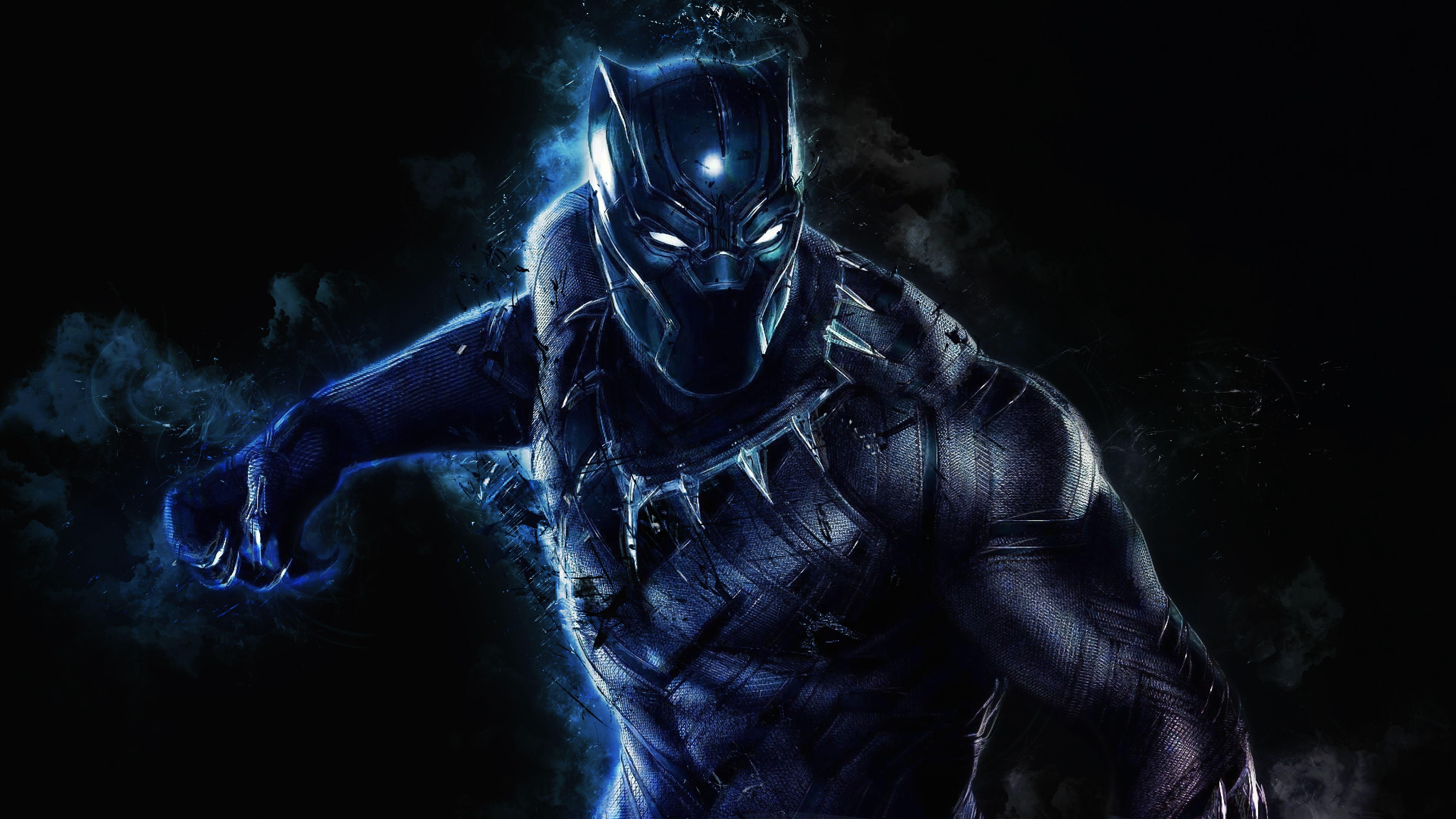 7680x4320 Black Panther 3D Wallpaper Free Black Panther 3D Background, Desktop