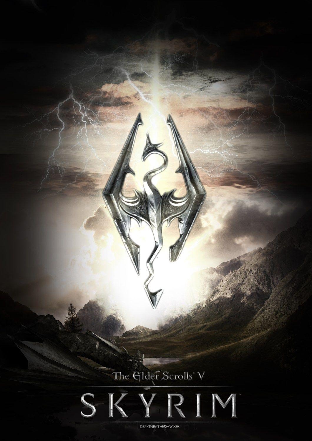 1060x1500 skyrim mobile wallpaper, Phone