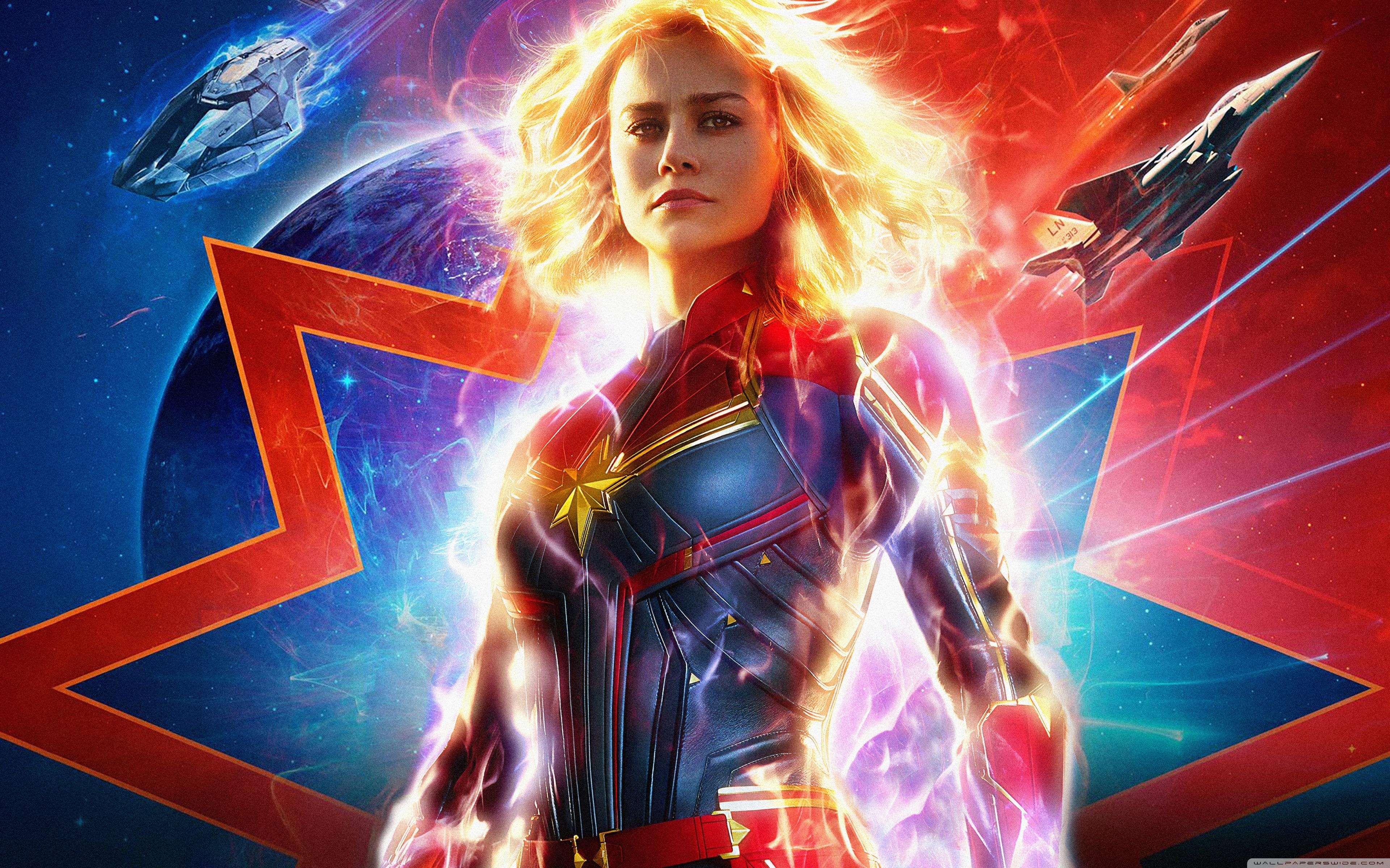 3840x2400 Captain Marvel 4K 5K Ultra HD Desktop Background Wallpaper for 4K, Desktop