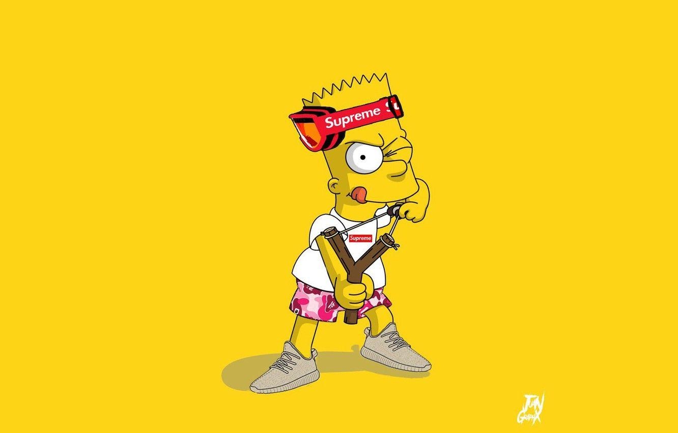 1340x850 Bart Simpson Supreme Wallpaper Free 2 Bart Simpson, Desktop