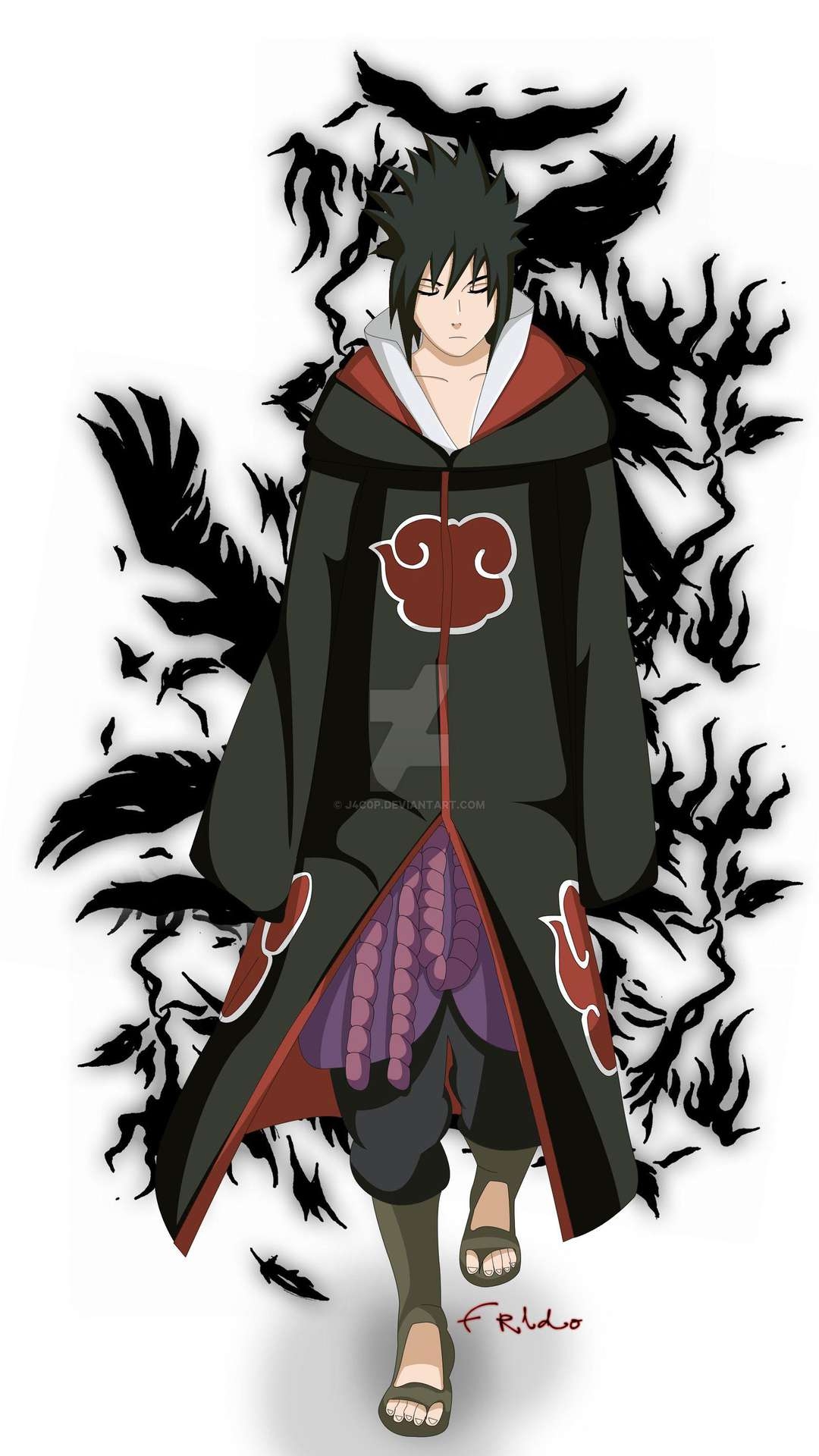 1080x1920 Sasuke Uchiha Wallpaper for iPhone and Android, Phone