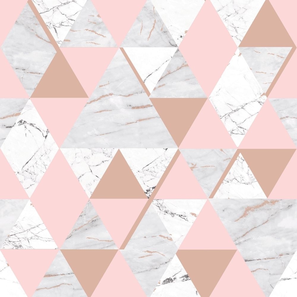 1000x1000 Marble Pink Wallpaper, Phone