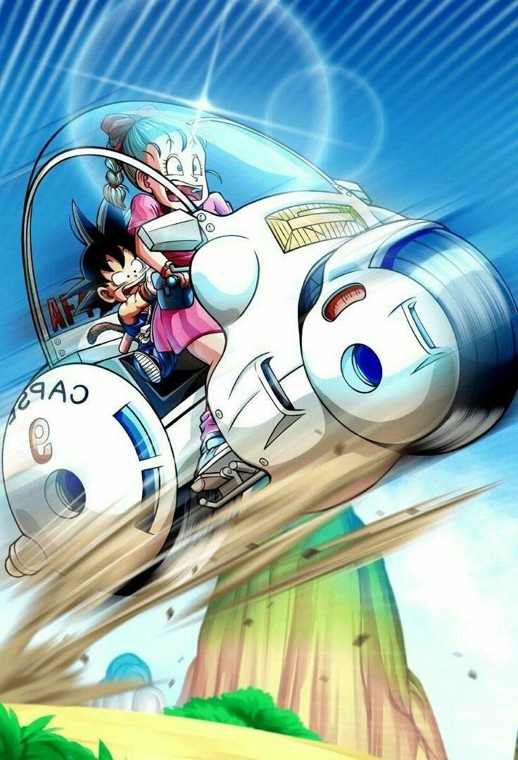 740x1080 Bulma & Goku Ball Classic. DBZ !.!.!.!, Phone