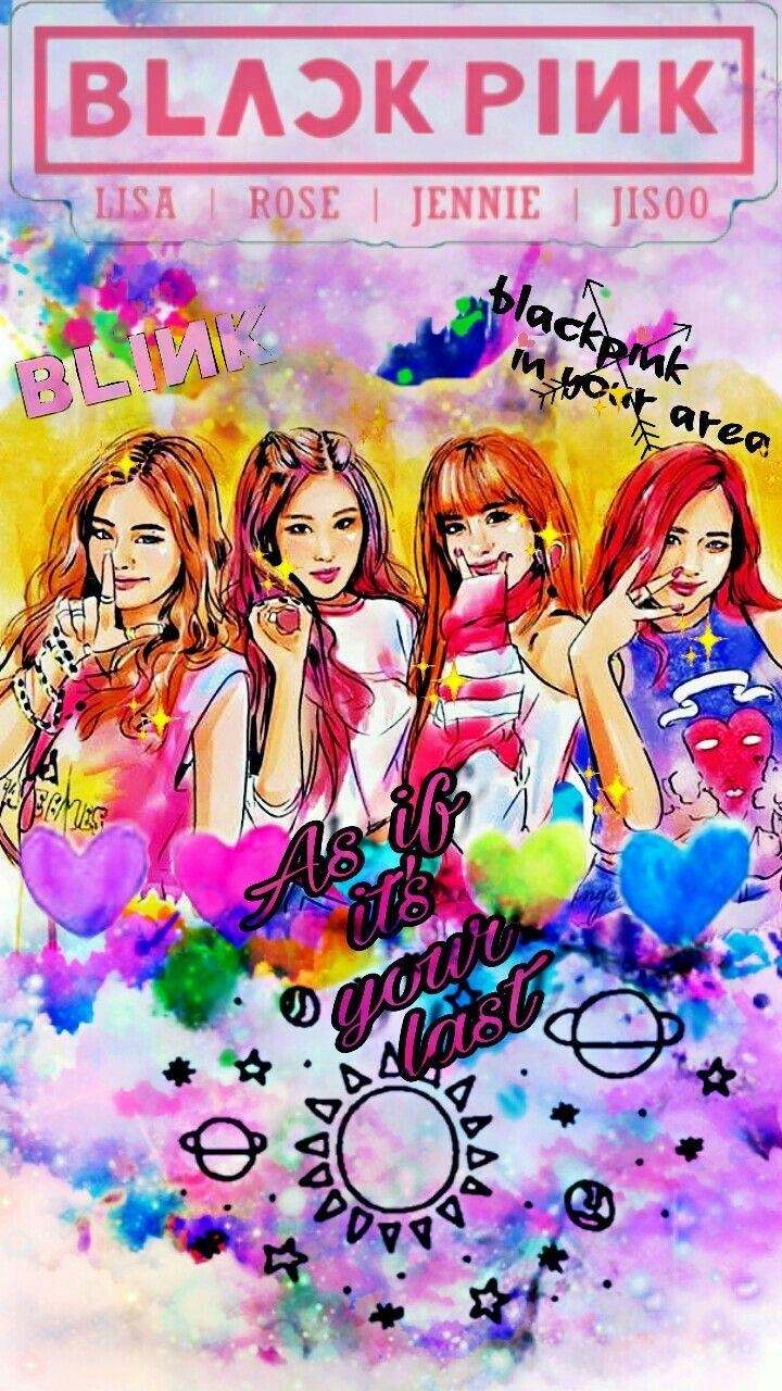 720x1280 Rose Blackpink Anime, Phone