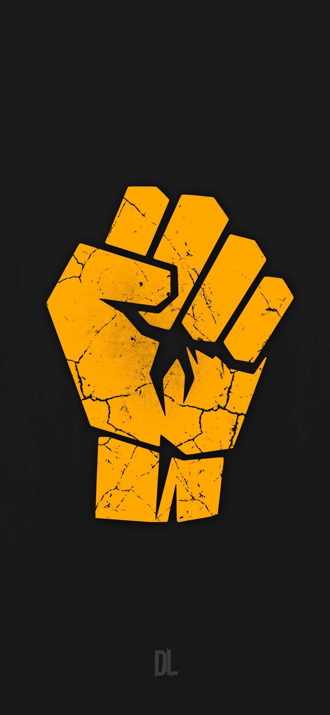 1130x2440 Fist, Dying Light, Video Game, Minimal, Wallpaper, Phone