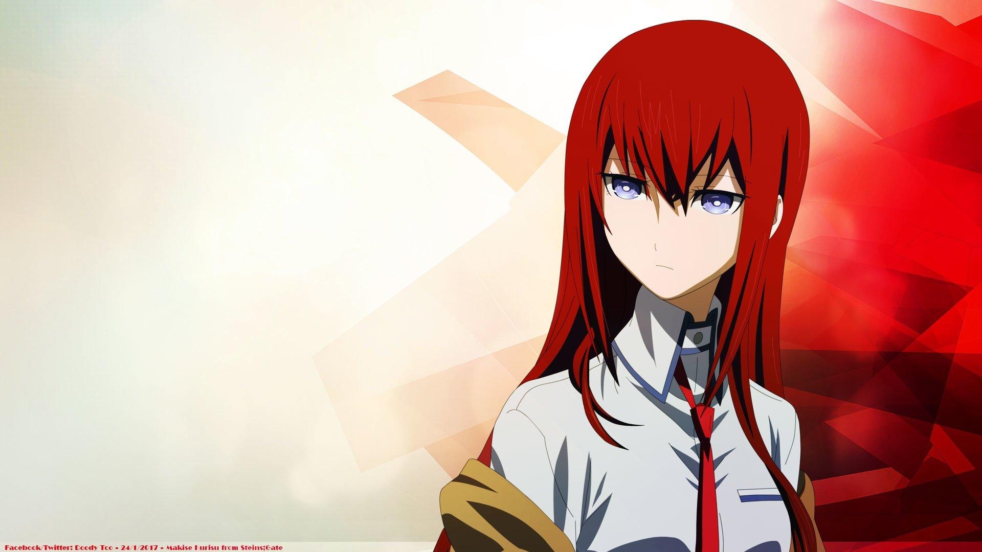 1920x1080 Makise Kurisu HD Wallpaper, Desktop