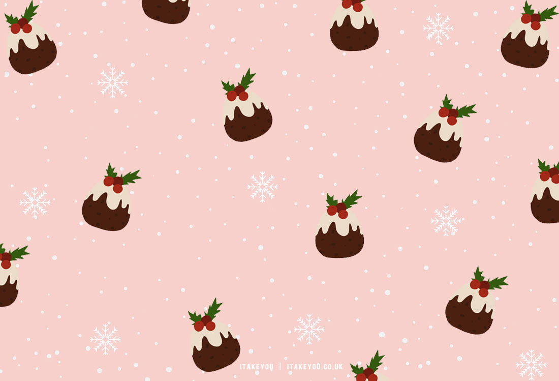 1100x750 Preppy Christmas Wallpaper Ideas, Christmas Pudding Wallpaper for PC/ Laptop I Take You. Wedding Readings. Wedding Ideas, Desktop