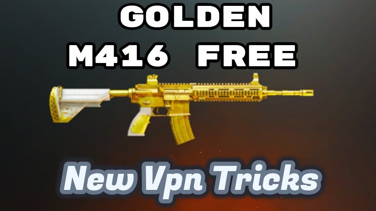 1280x720 New Vpn Trick! Get Free M416 Golden Skin And Premium Crate Coupon, Desktop