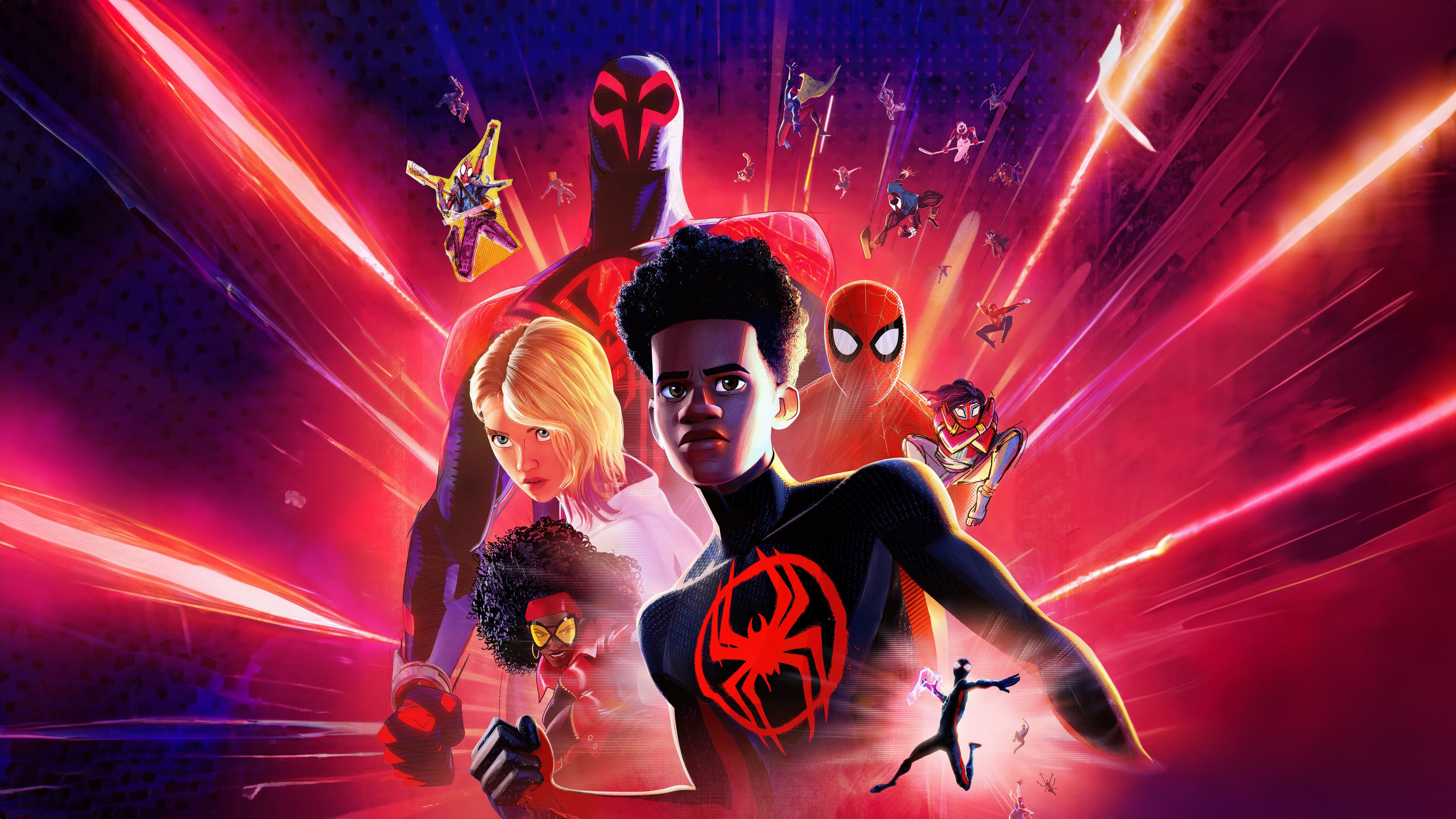 5120x2880 Movie Spider Man: Across The Spider Verse 4k Ultra HD Wallpaper, Desktop