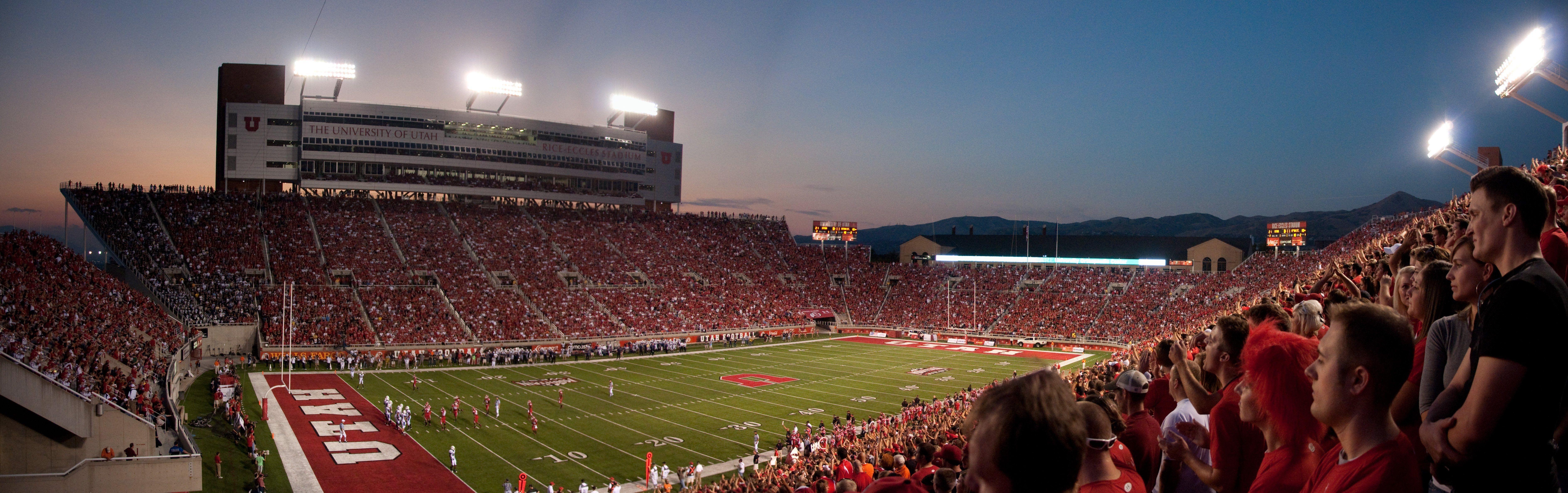 7550x2380 UTAH UTES college football wallpaperx2374, Dual Screen