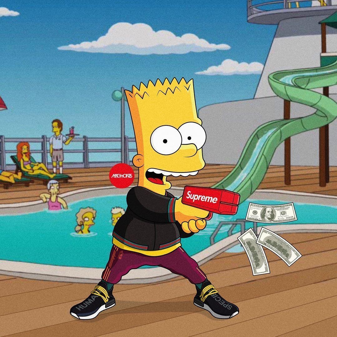 1080x1080 Dope Simpsons Wallpaper Free Dope Simpsons Background, Phone