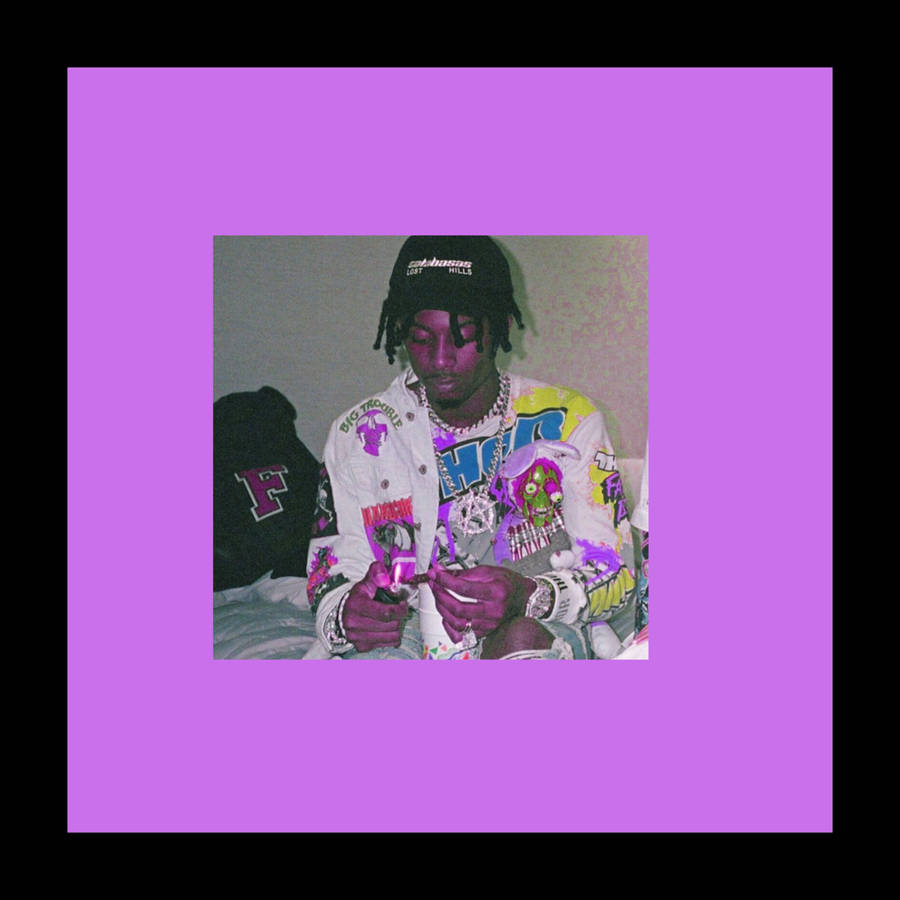 900x900 Download Playboi Carti In Purple Wallpaper, Phone