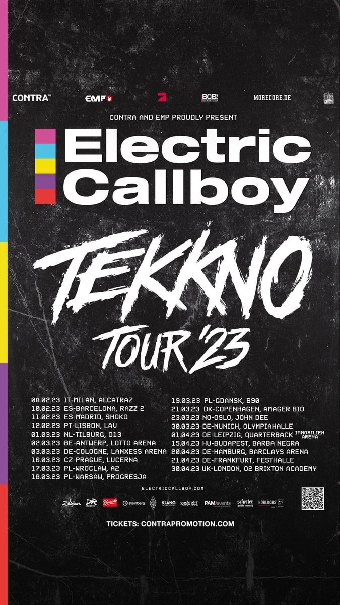 680x1200 Electric Callboy TOUR 2023 Get your tickets now, Phone