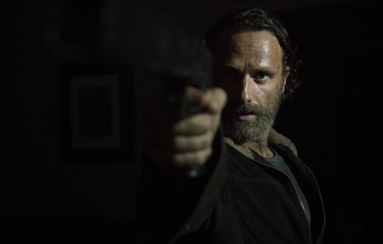 1340x850 Wallpaper The Walking Dead, The walking dead, Andrew Lincoln, Desktop