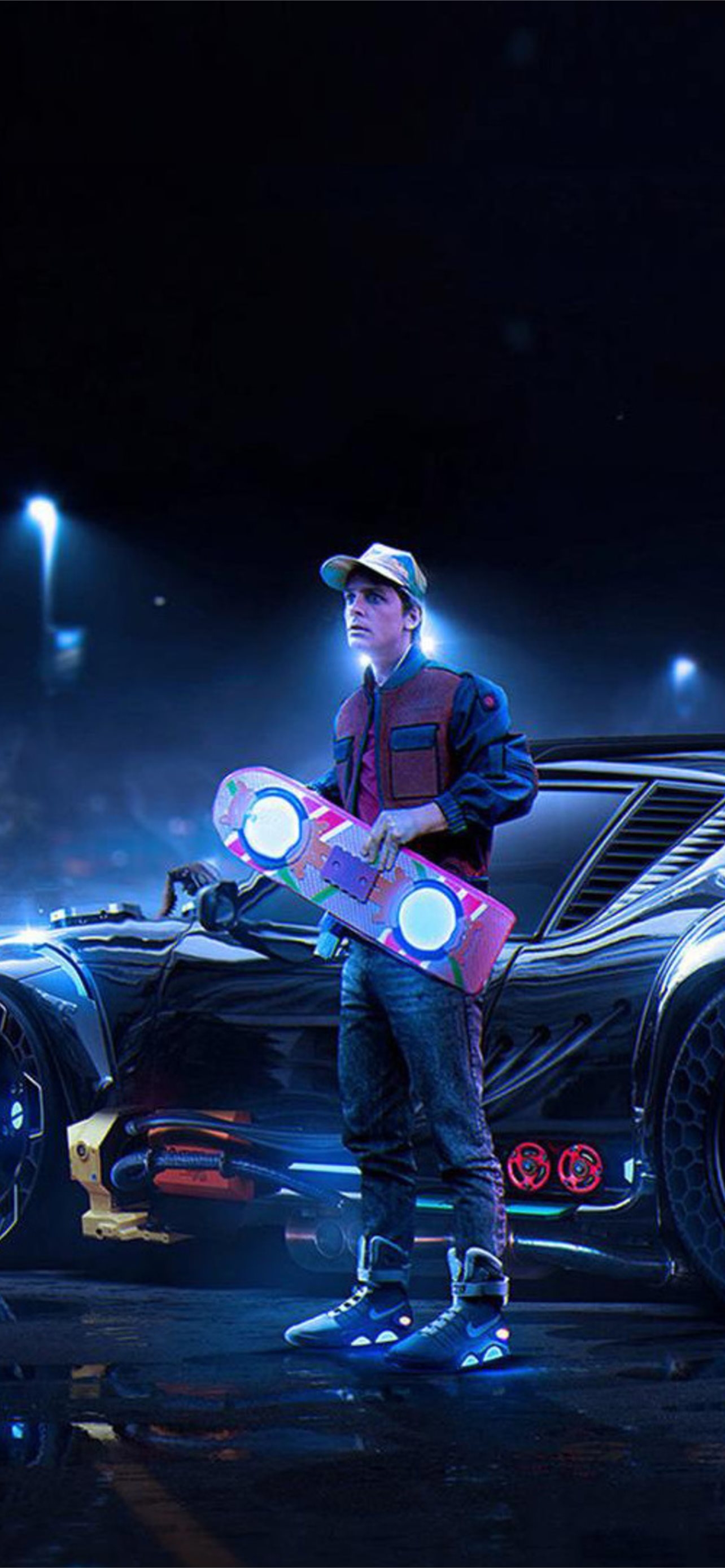 1290x2780 Best Back to the future iPhone HD Wallpaper, Phone