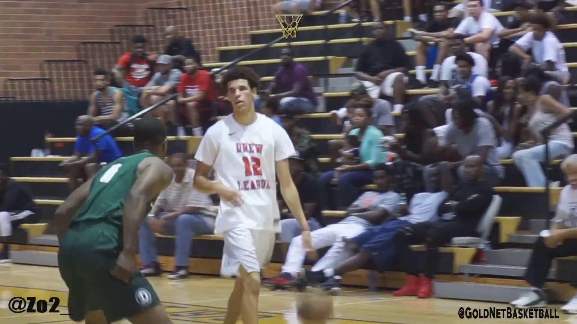 1920x1080 Lonzo Ball DID WORK in his Drew League debut!! Week 1 Highlights, Desktop