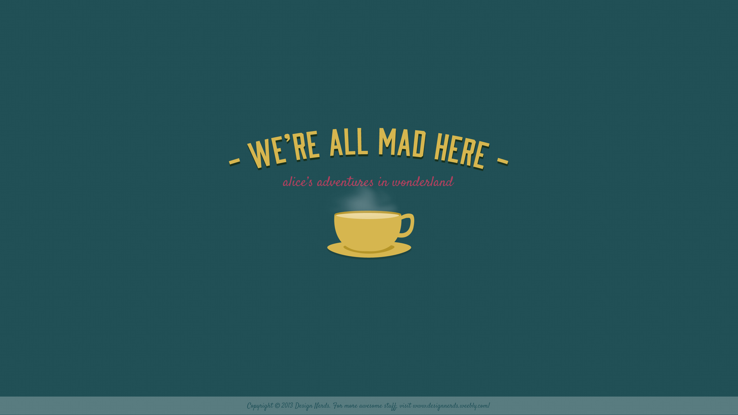 2560x1440 Alice in Wonderland Computer Wallpaper, Desktop