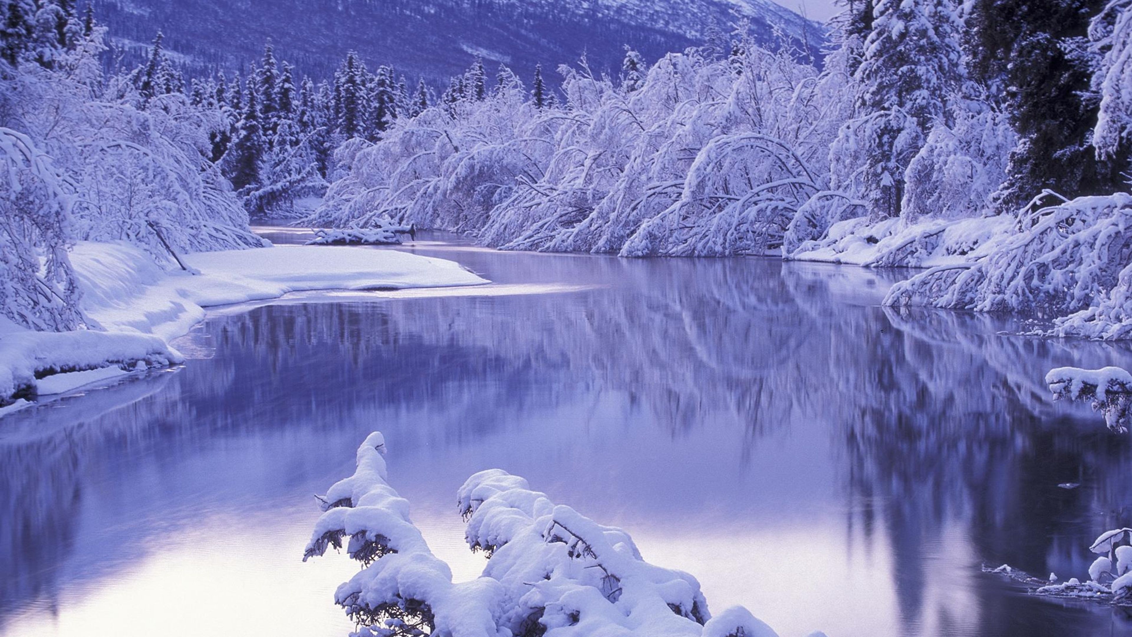 3840x2160 4K Winter Wallpaper, Desktop