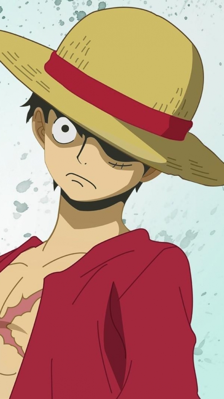 750x1340 Download Straw Hat Monkey D. Luffy, Phone