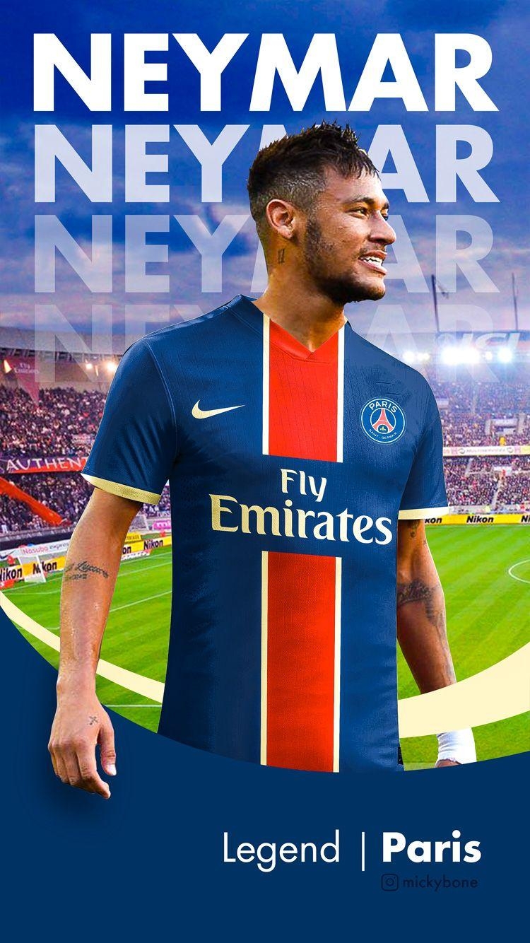 750x1340 Wallpaper iphone Neymay PSG classic. Neymar PSG, Phone