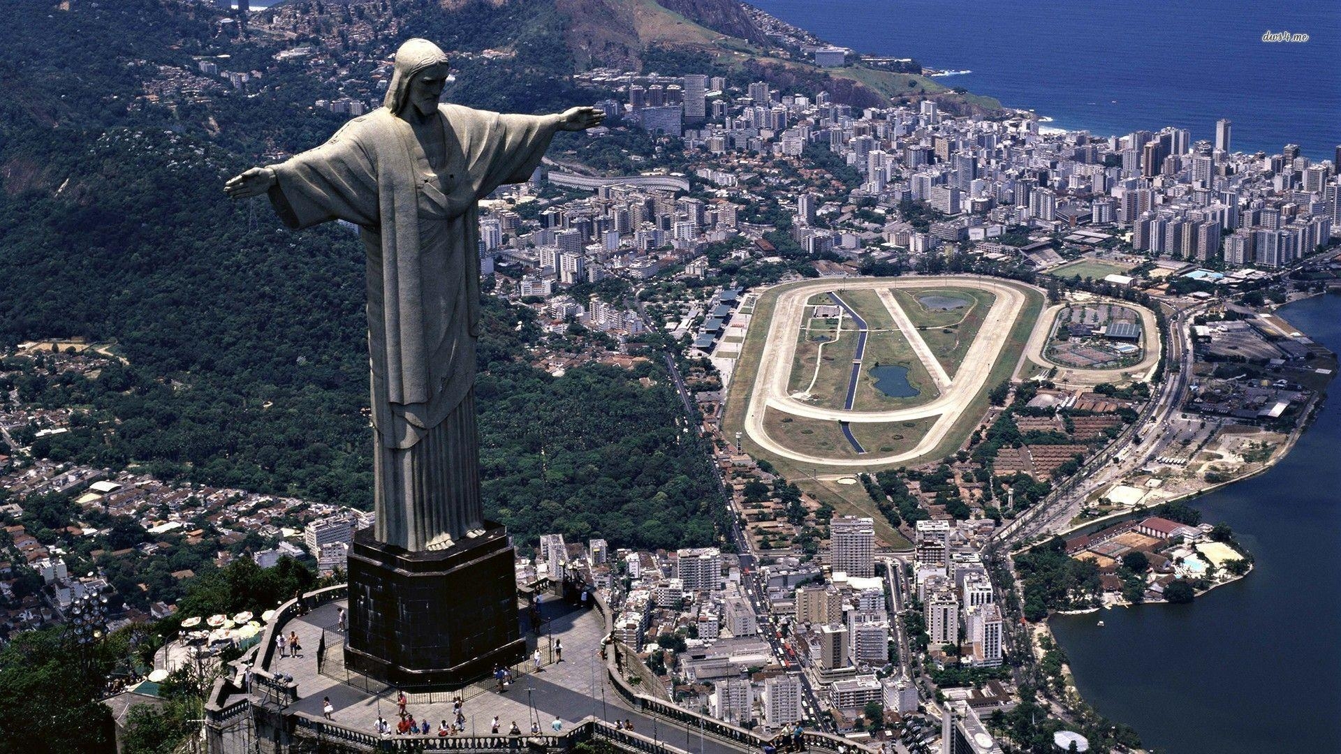 1920x1080 Christ The Redeemer Brazil, Desktop