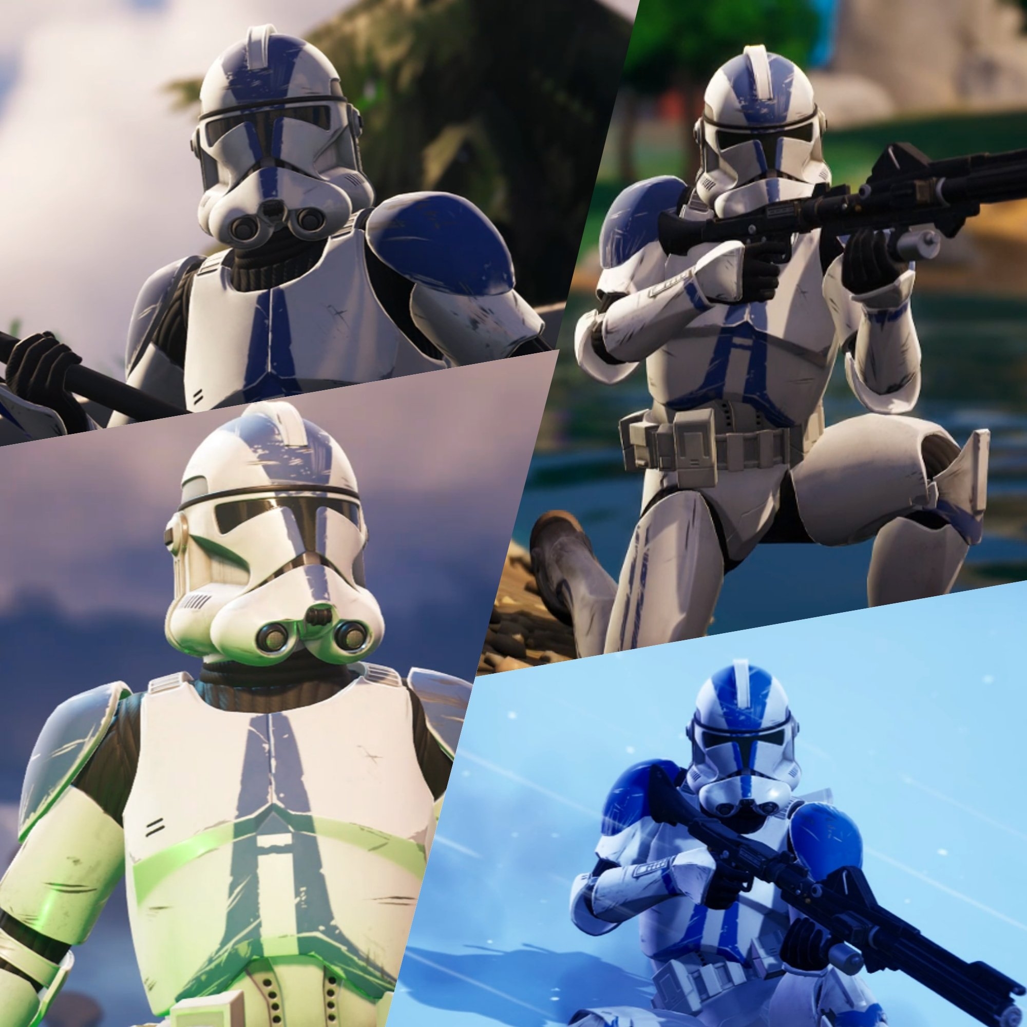 2000x2000 501st Trooper Fortnite wallpaper, Phone