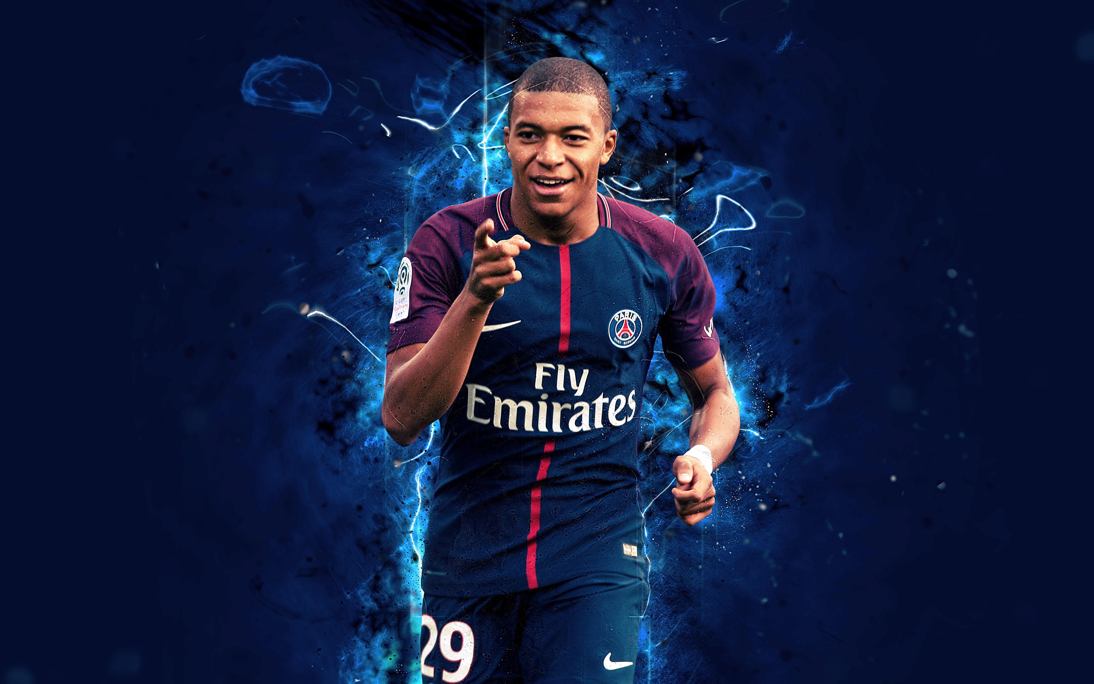 3840x2400 Kylian Mbappe 4K Wallpaper Free Kylian Mbappe 4K Background, Desktop