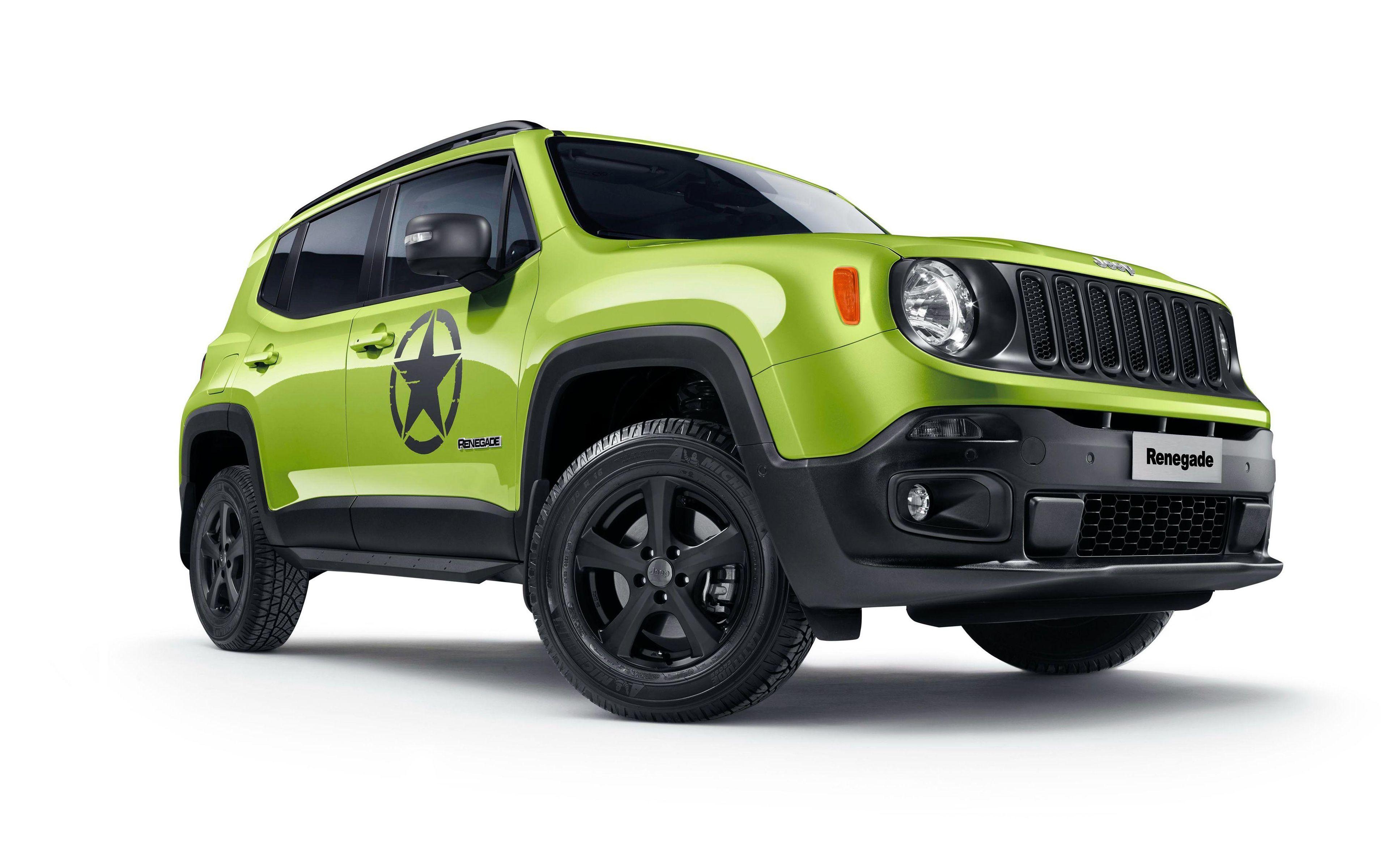 3840x2400 Download wallpaper Jeep Renegade, 4k, 2018 cars, Mopar, tuning, Desktop