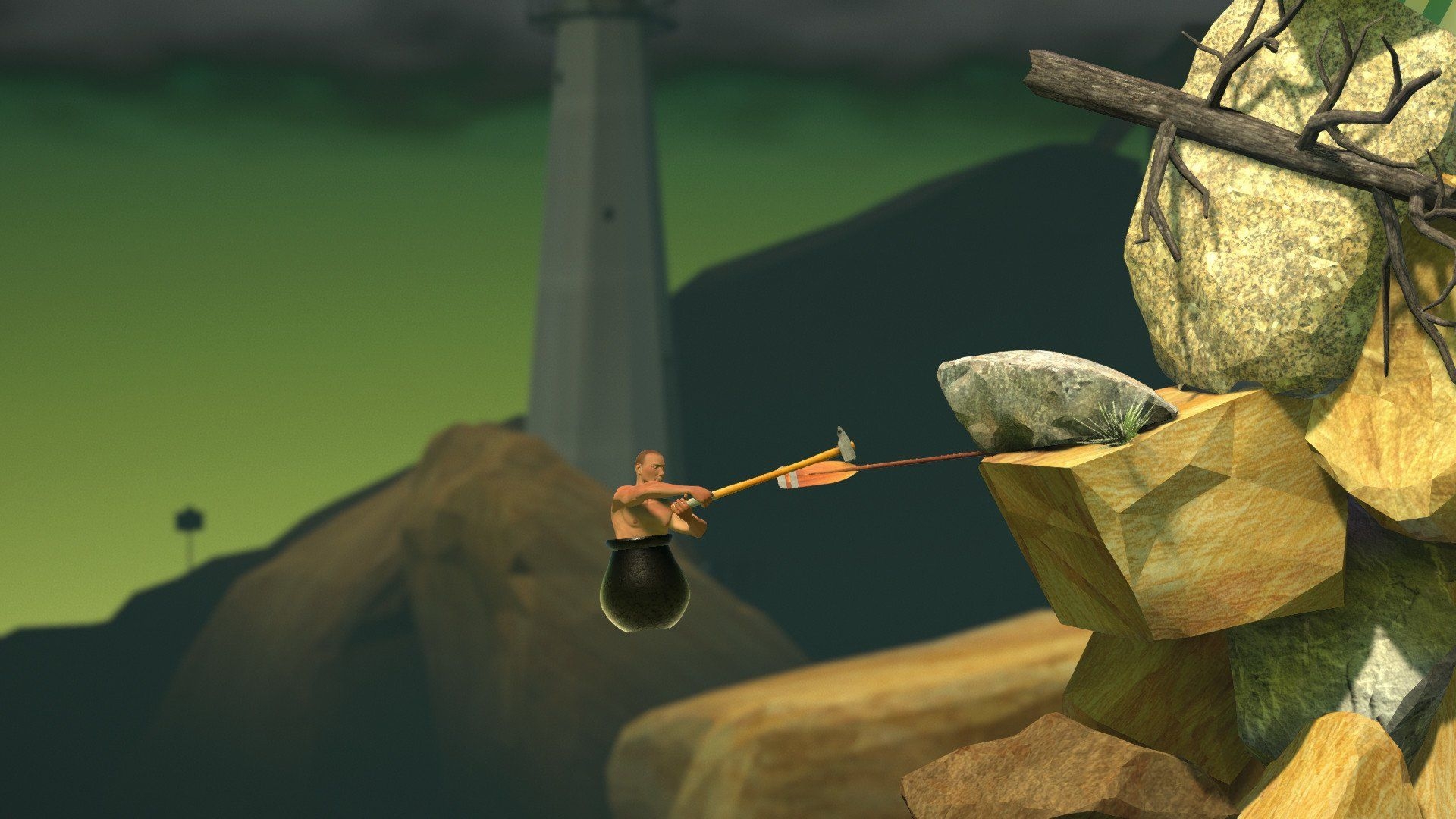 1920x1080 Getting Over It with Bennett Foddy HD Wallpaper and Background Image, Desktop